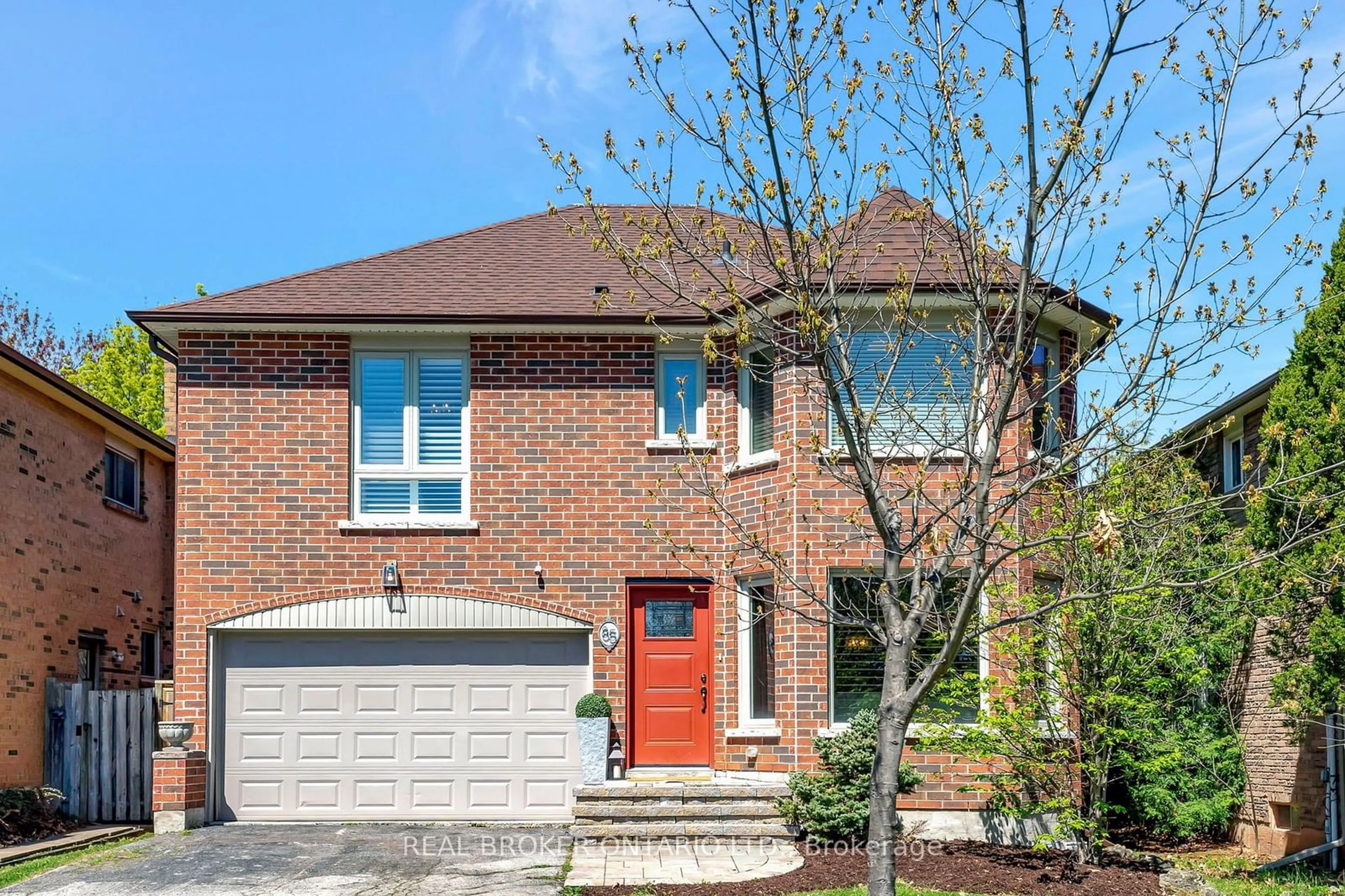 Home with brick exterior material for 85 River Oaks Blvd, Oakville Ontario L6H 3N4