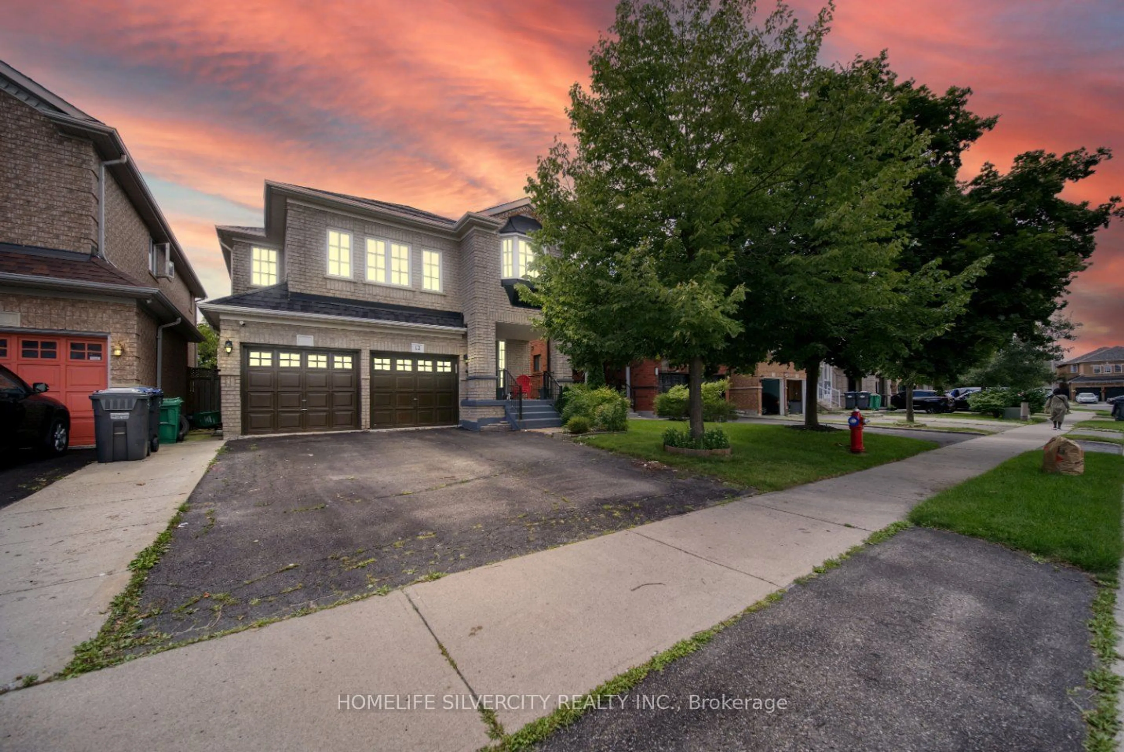 Frontside or backside of a home for 12 Hackmore Gate, Brampton Ontario L7A 1R6