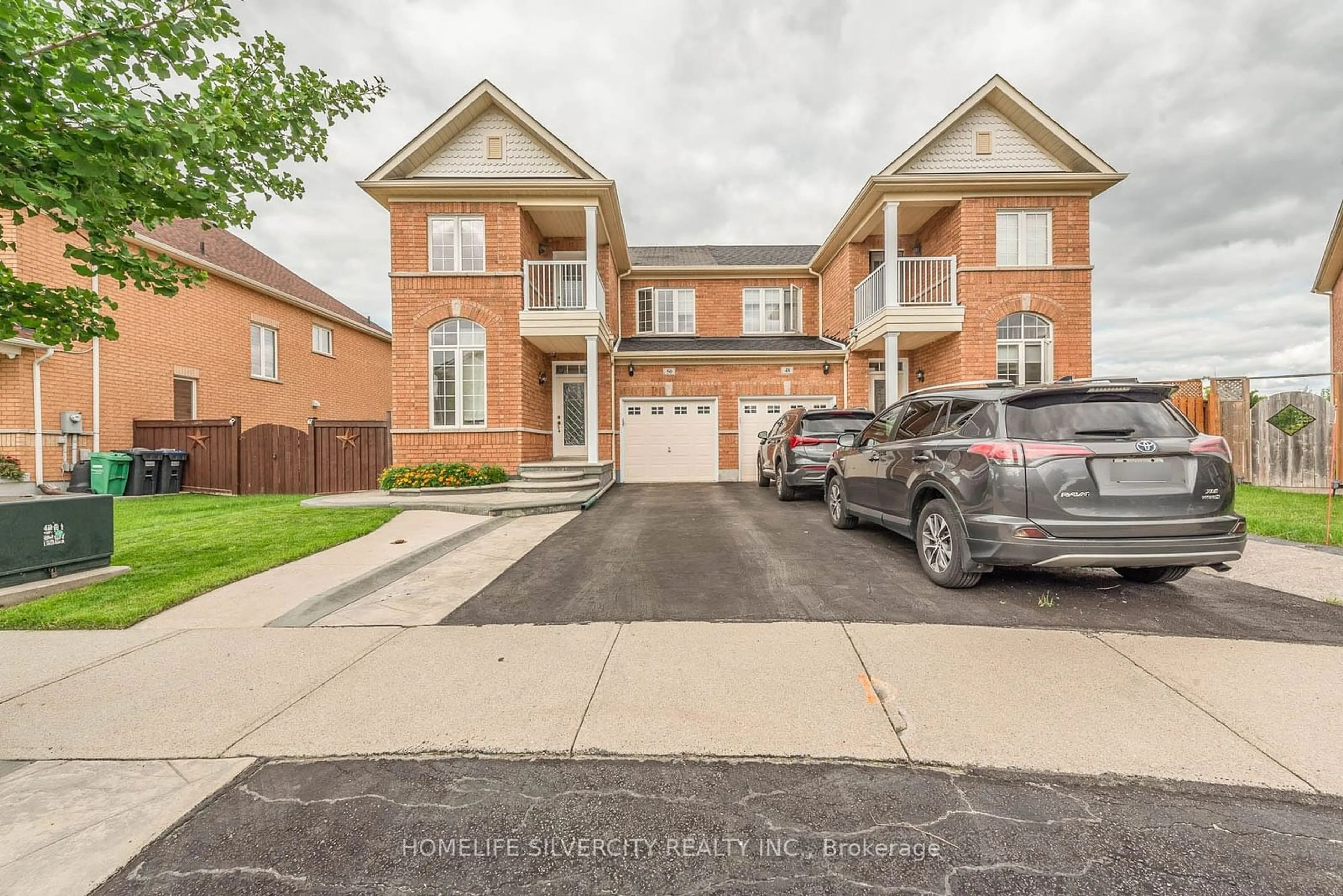 A pic from exterior of the house or condo for 50 Begonia Cres, Brampton Ontario L7A 0M6