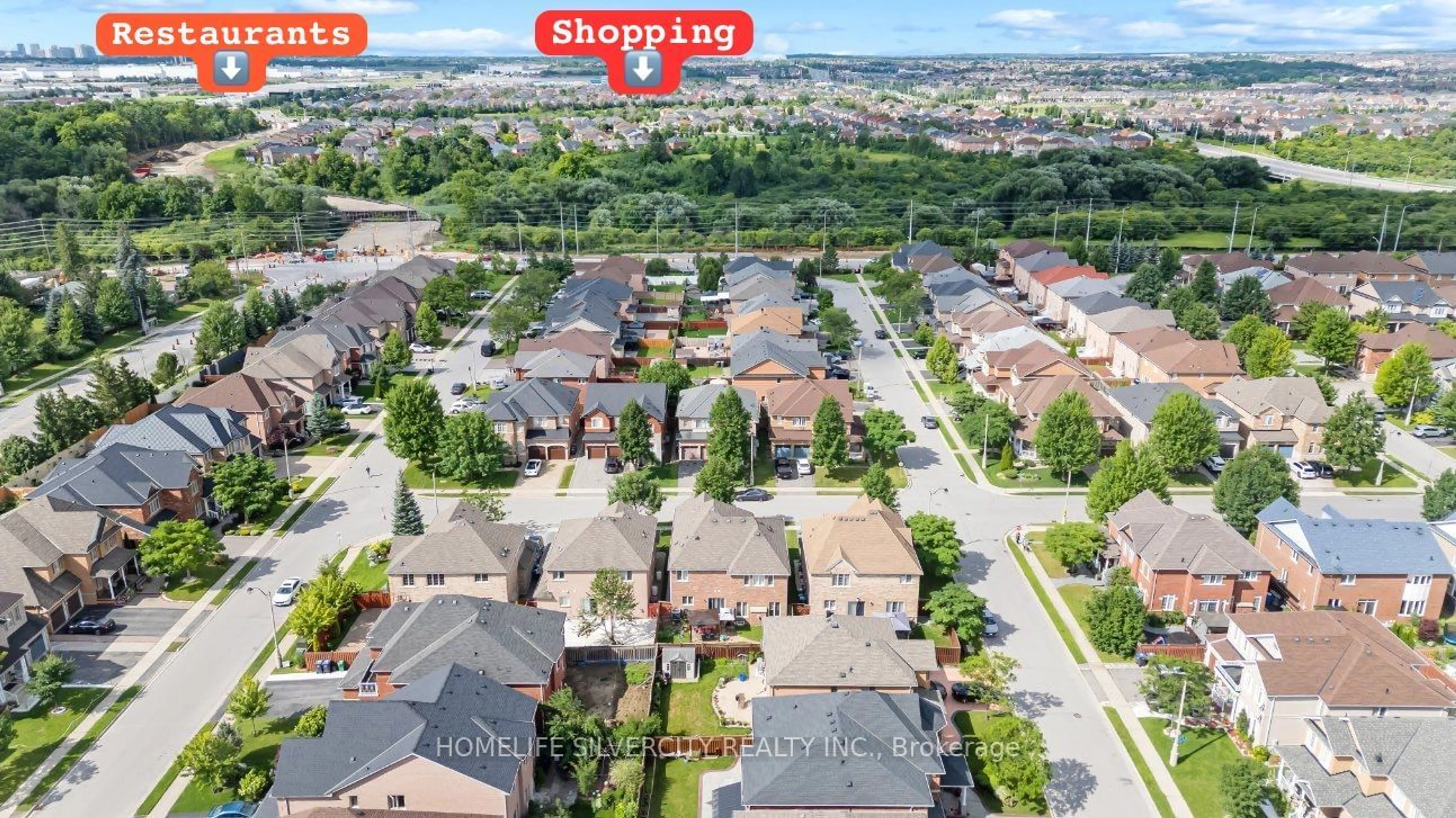 Street view for 5 Summershade St, Brampton Ontario L6P 2B9