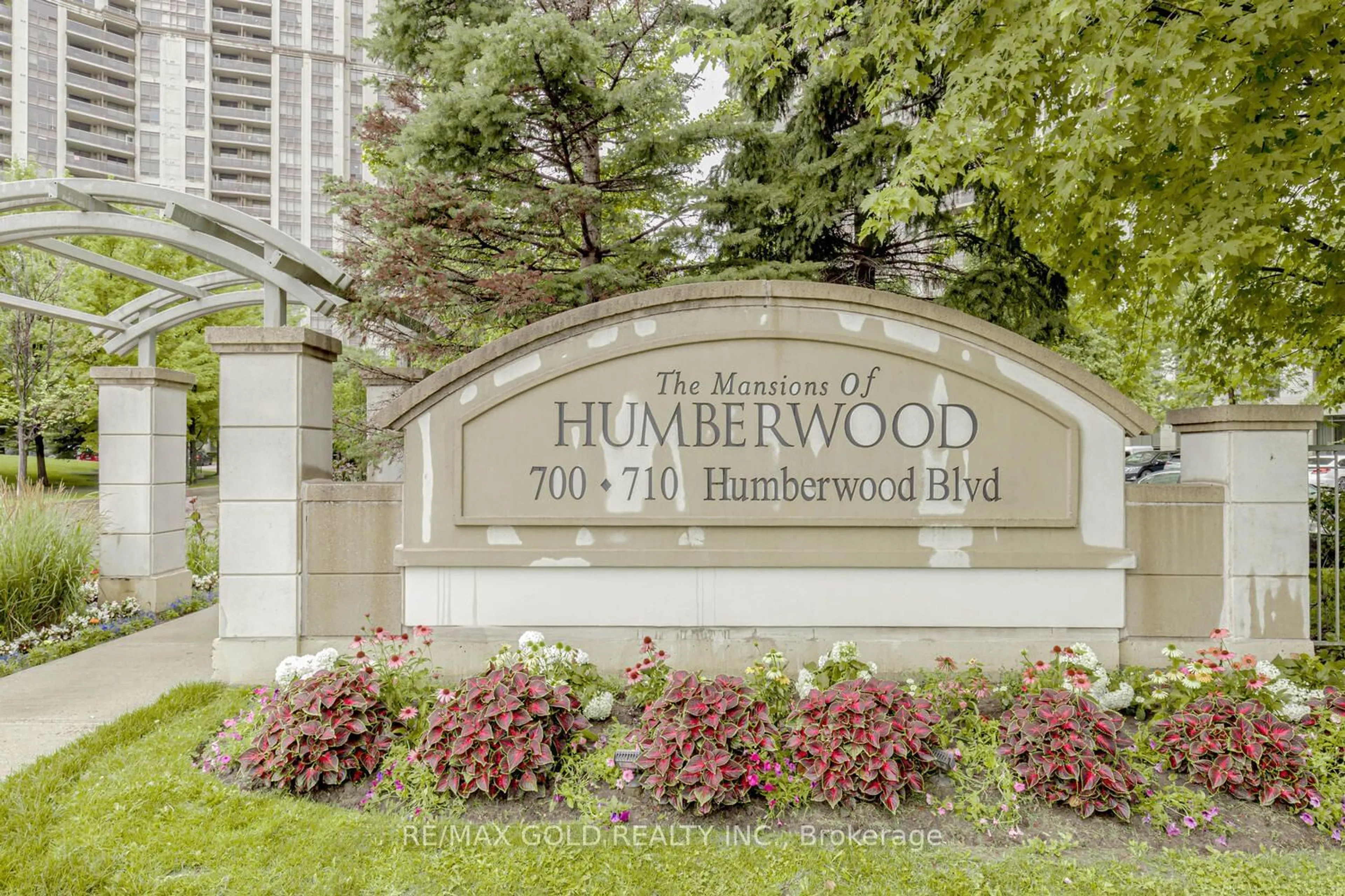 A pic from exterior of the house or condo for 710 Humberwood Blvd #2714, Toronto Ontario M9W 7J5