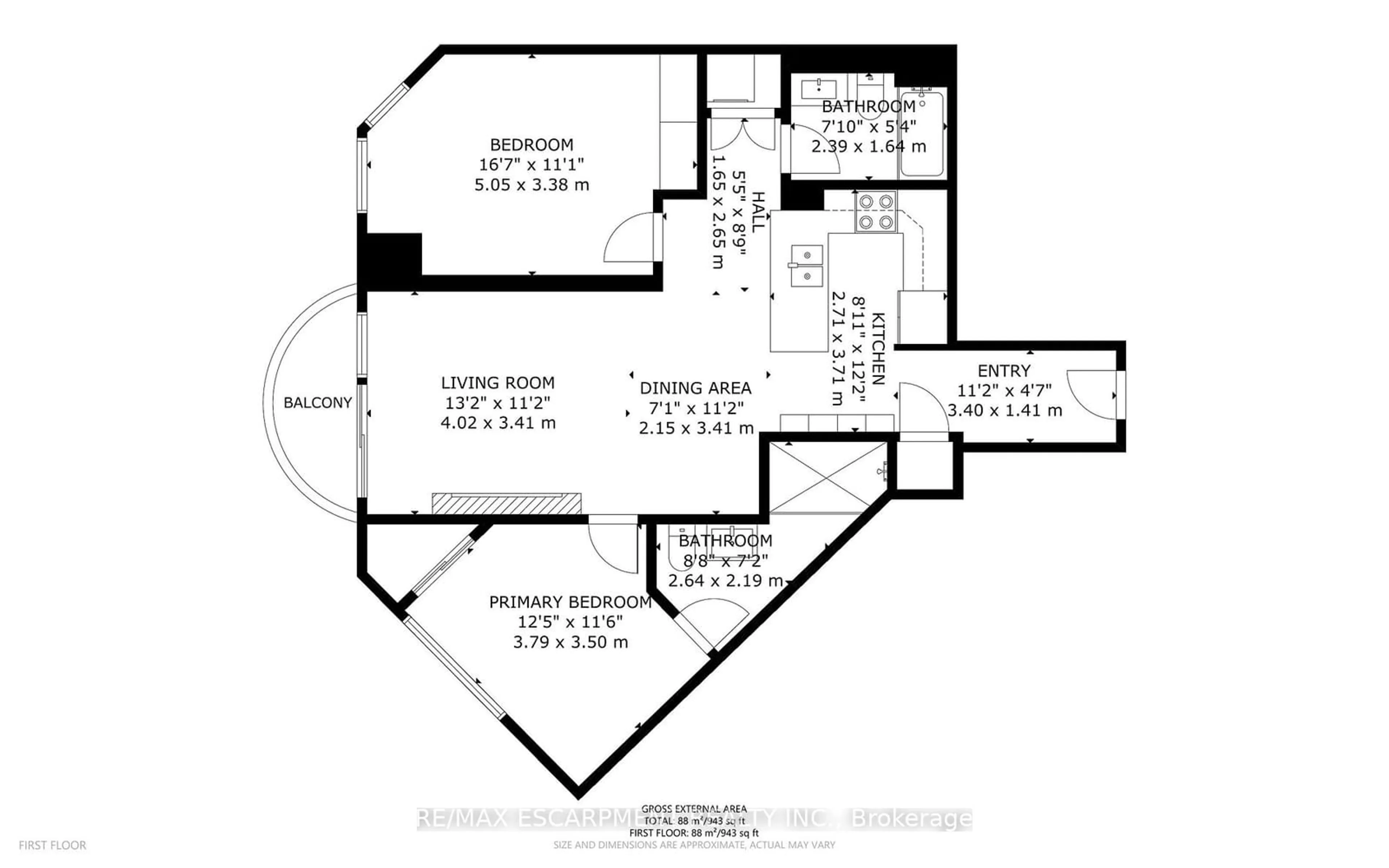 Floor plan for 25 Kingsbridge Garden Circ #1021, Mississauga Ontario L5R 4B1