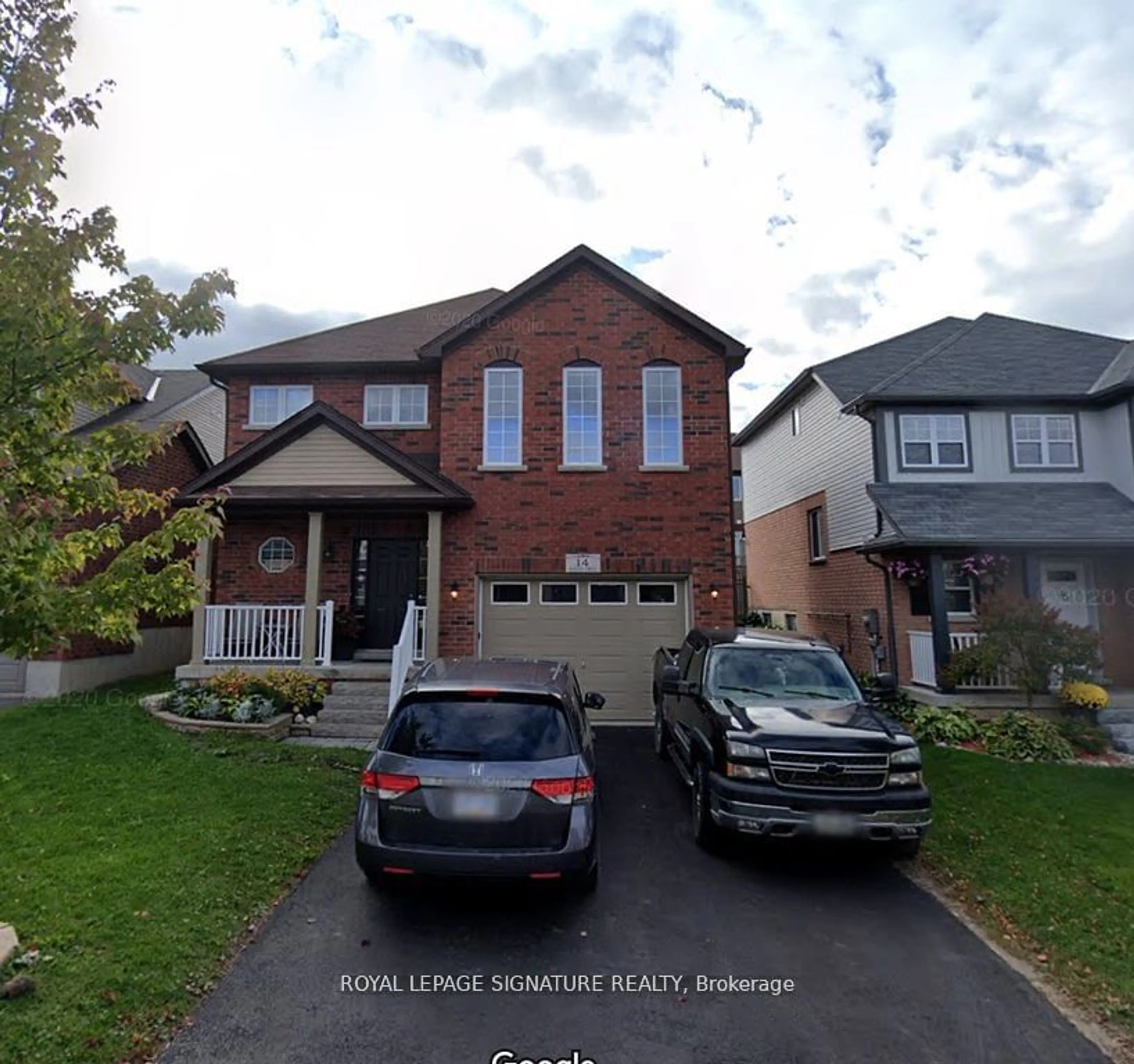 Frontside or backside of a home for 14 Aiken Cres, Orangeville Ontario L9W 4V2