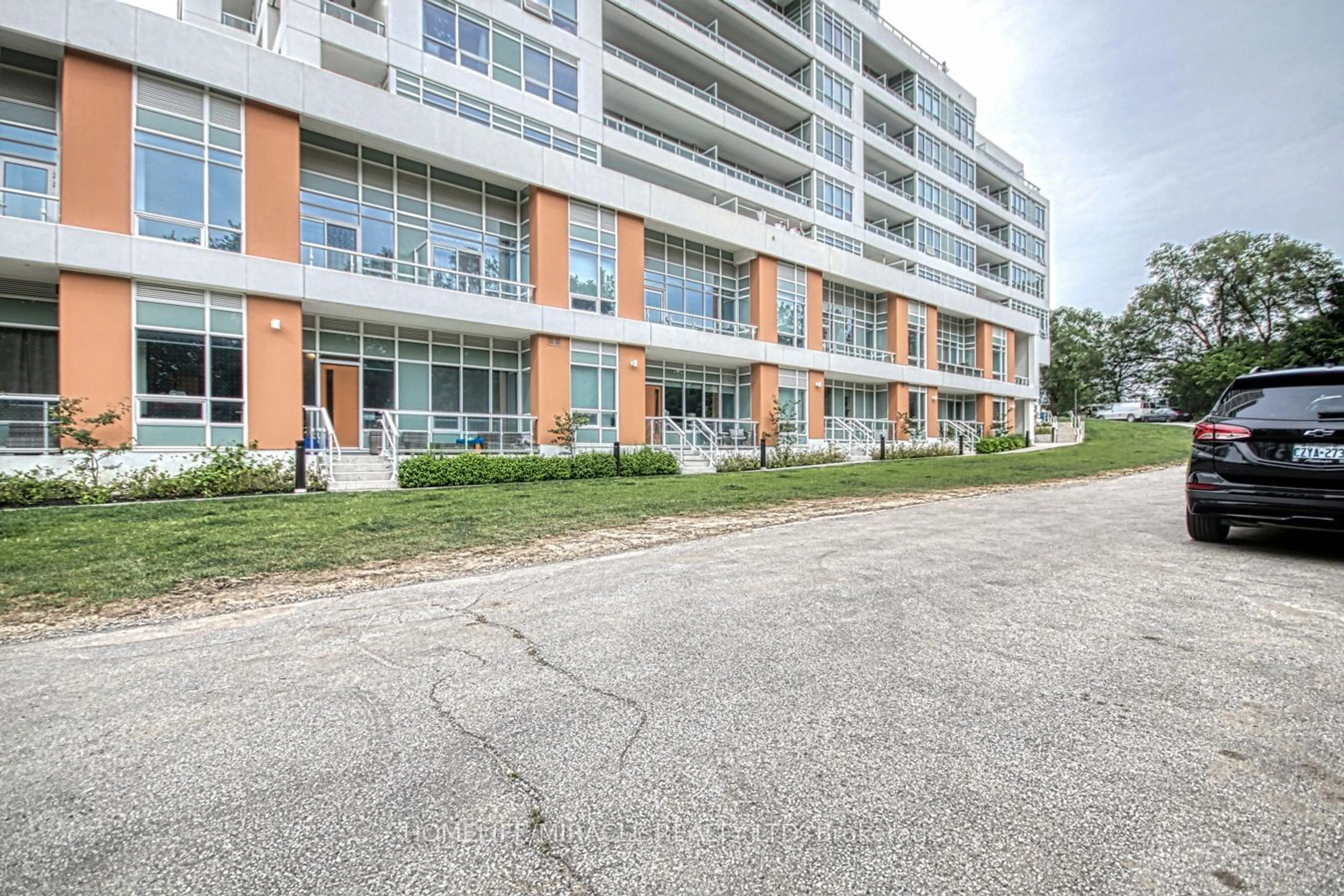 A pic from exterior of the house or condo for 10 Wilby Cres #402, Toronto Ontario M9N 1E6