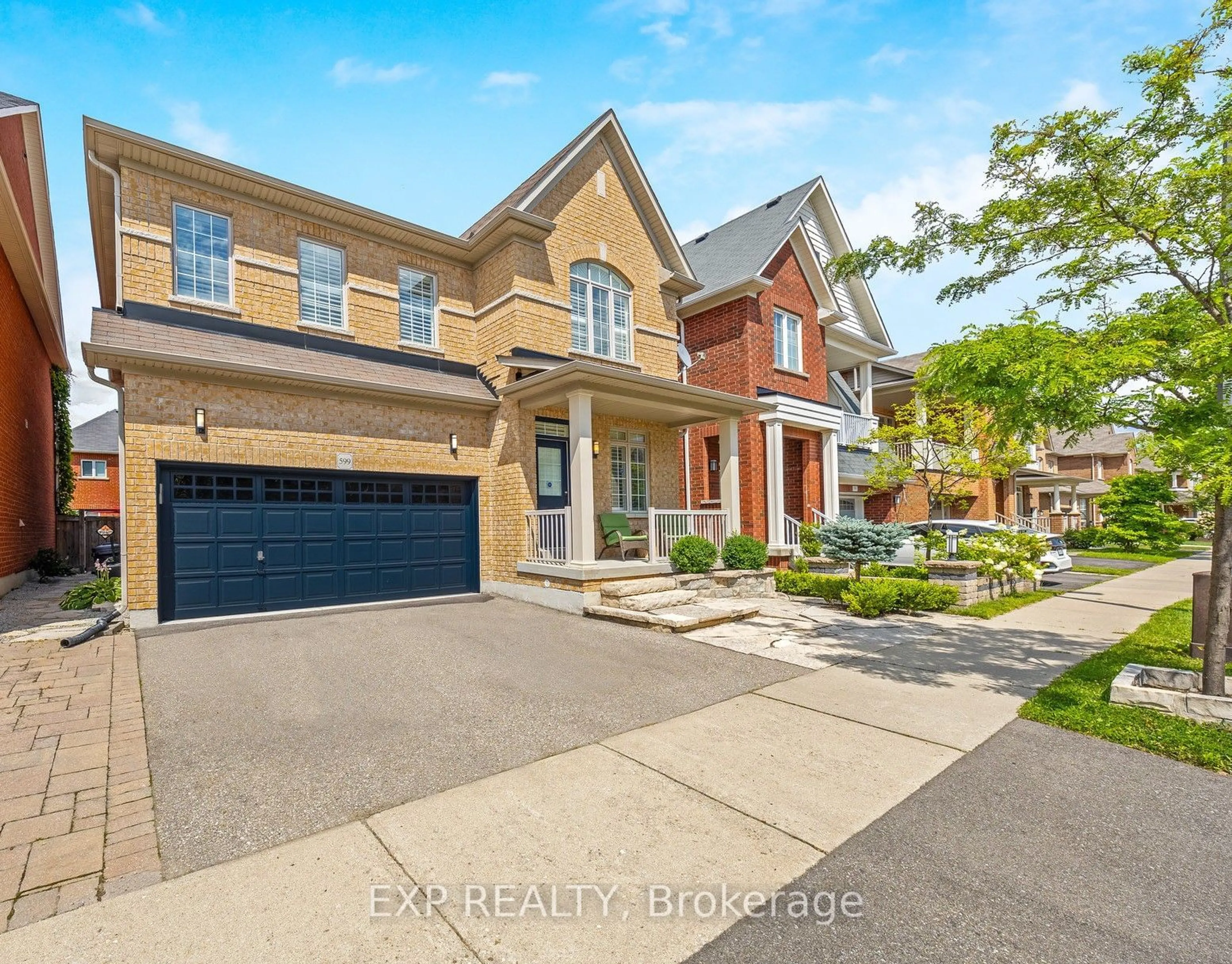 Home with brick exterior material for 599 Nairn Circ, Milton Ontario L9T 7X6