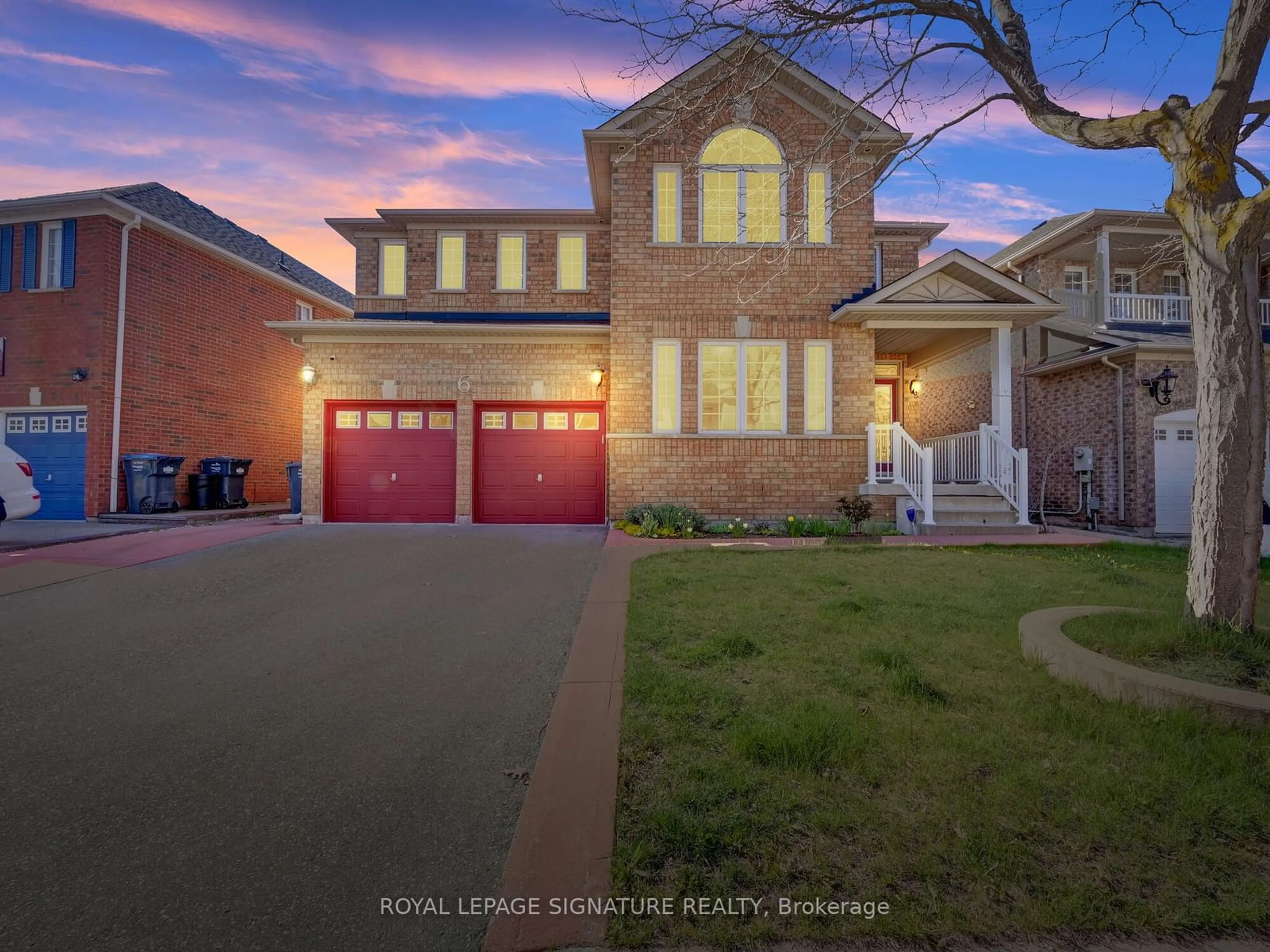 Frontside or backside of a home for 6 Nina Pl, Brampton Ontario L7A 2E4