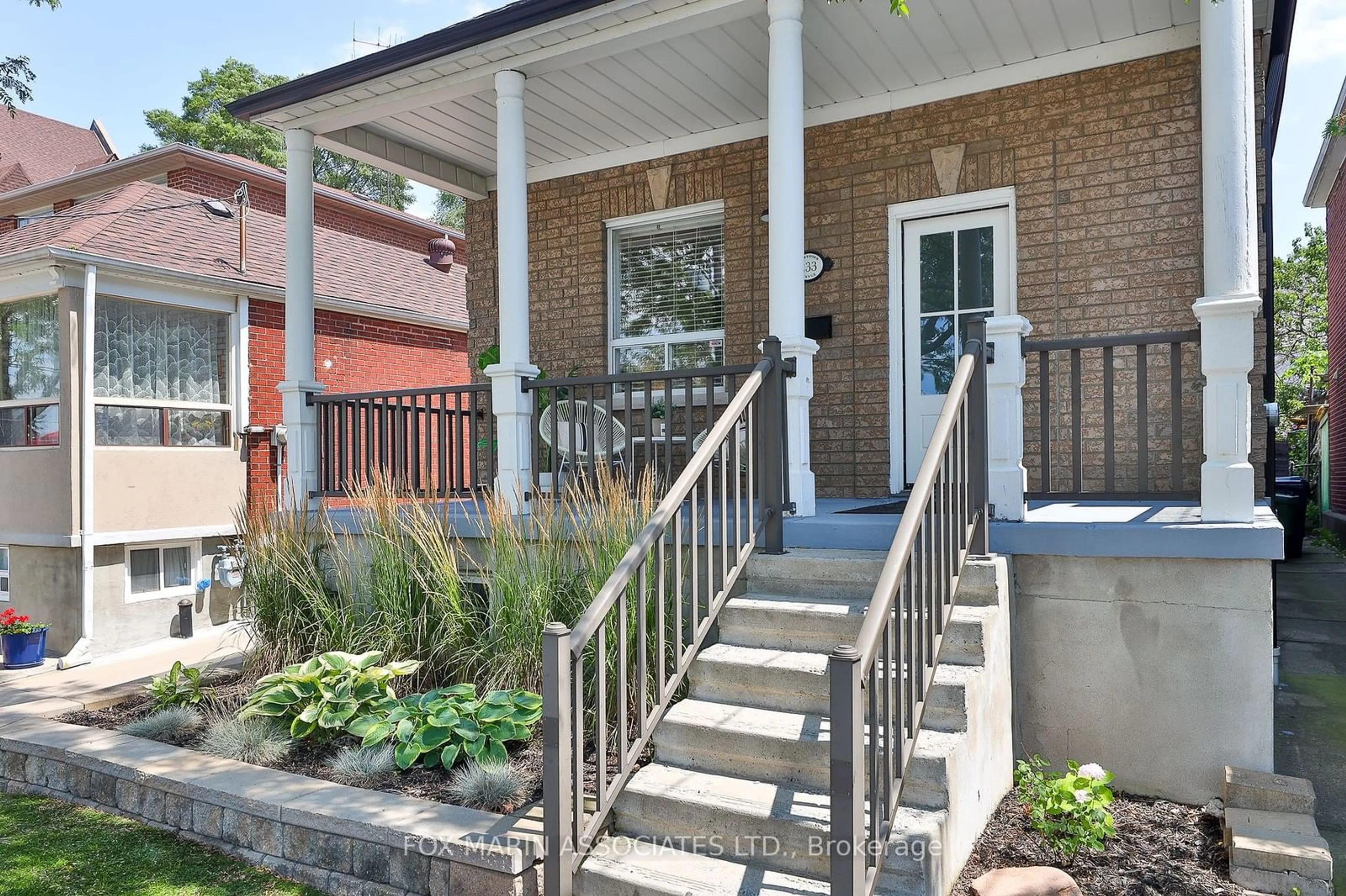 Patio for 233 Rosethorn Ave, Toronto Ontario M6M 3K9