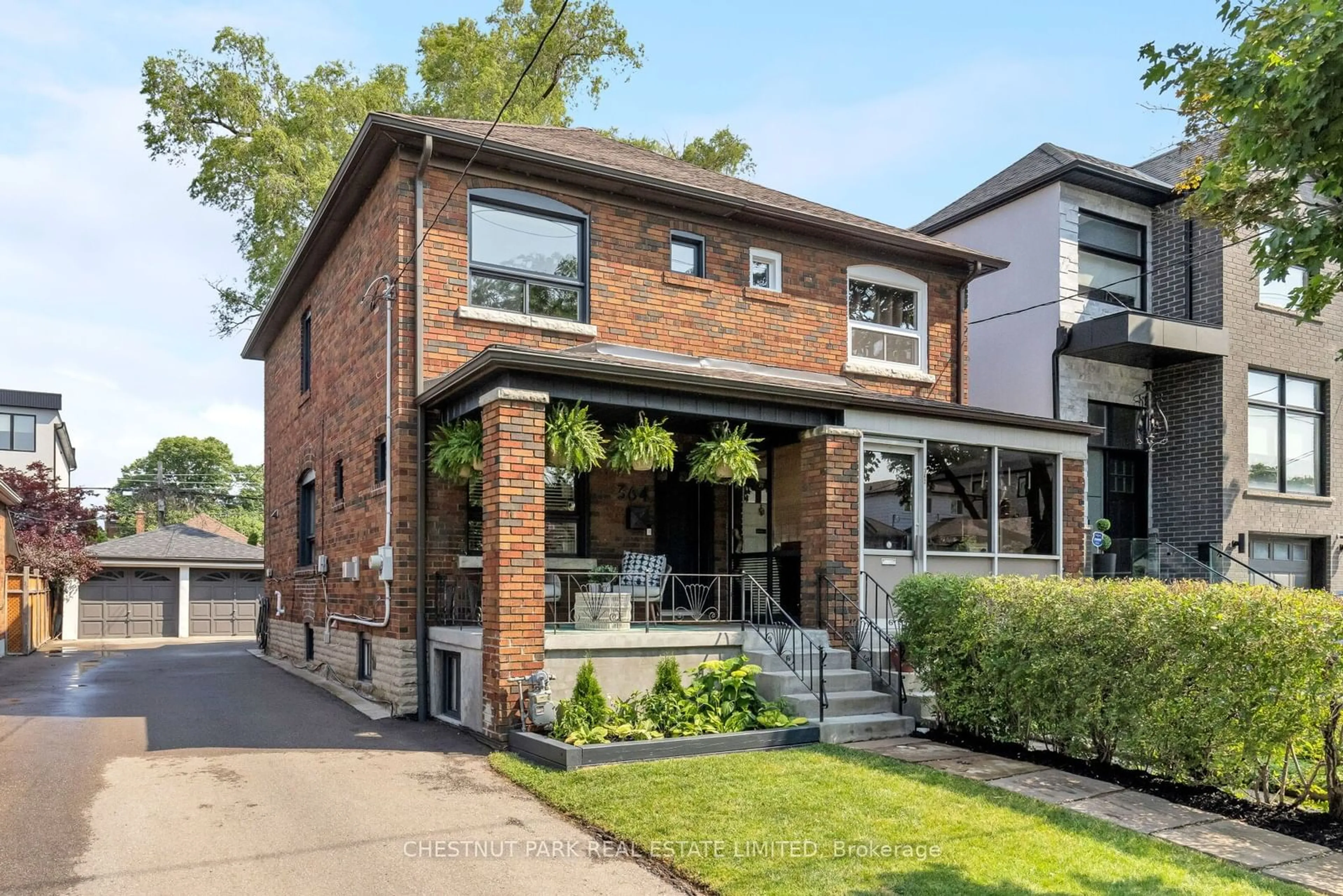 Home with brick exterior material for 364 Whitmore Ave, Toronto Ontario M6E 2N4