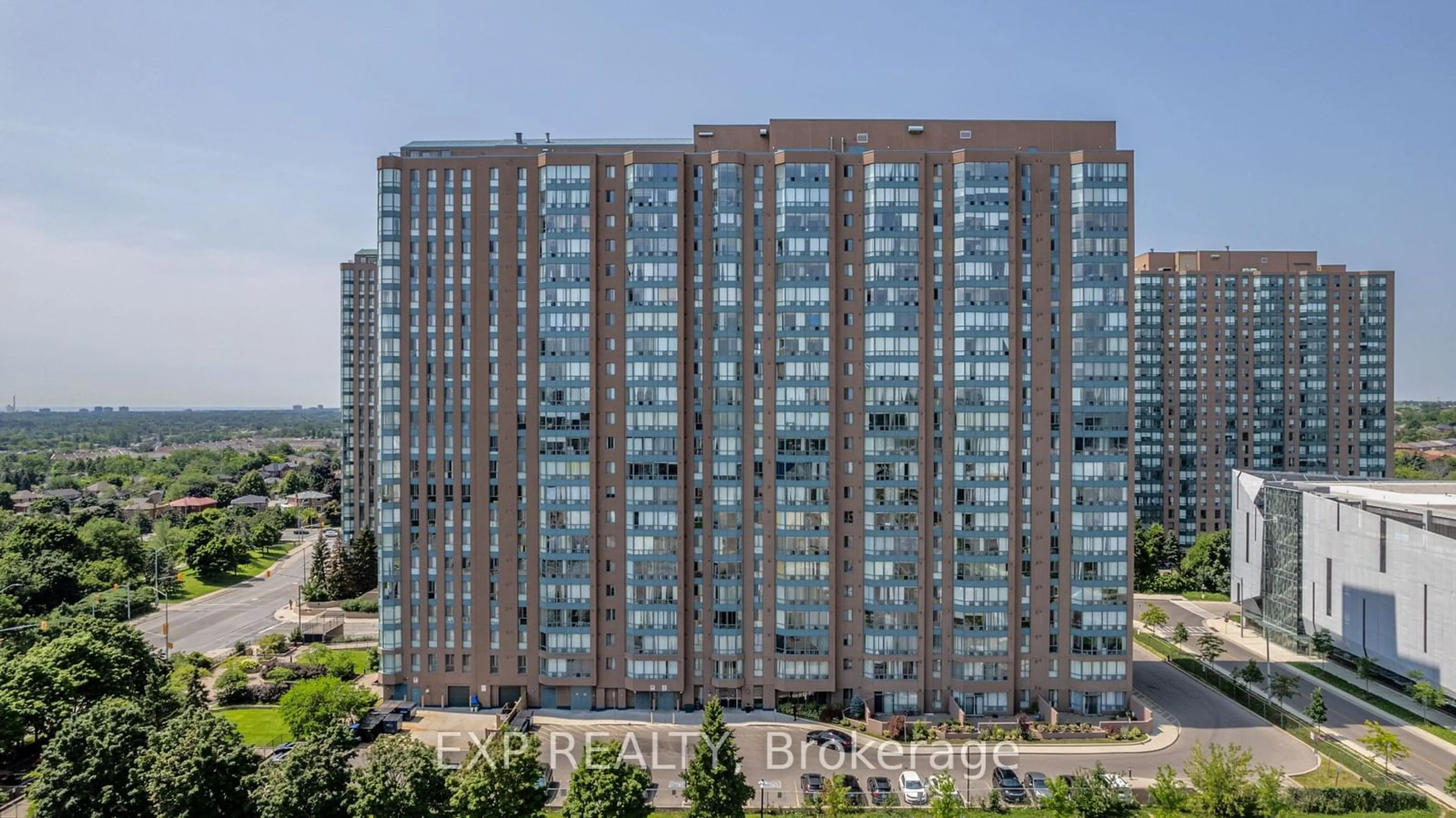 A pic from exterior of the house or condo for 115 Hillcrest Ave #2204, Mississauga Ontario L5B 3Y9