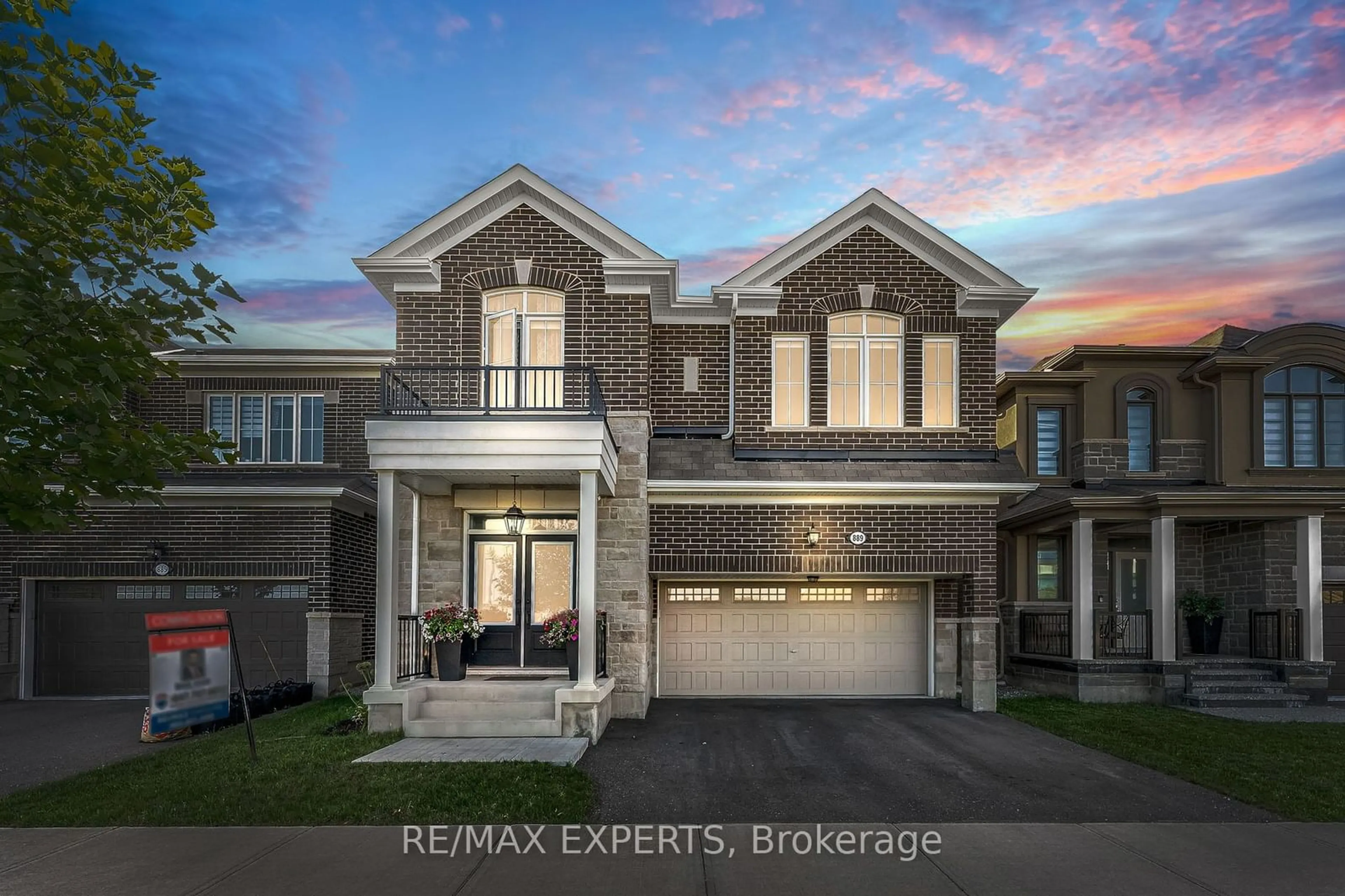 Home with brick exterior material for 889 Whitlock Ave, Milton Ontario L9T 2X5