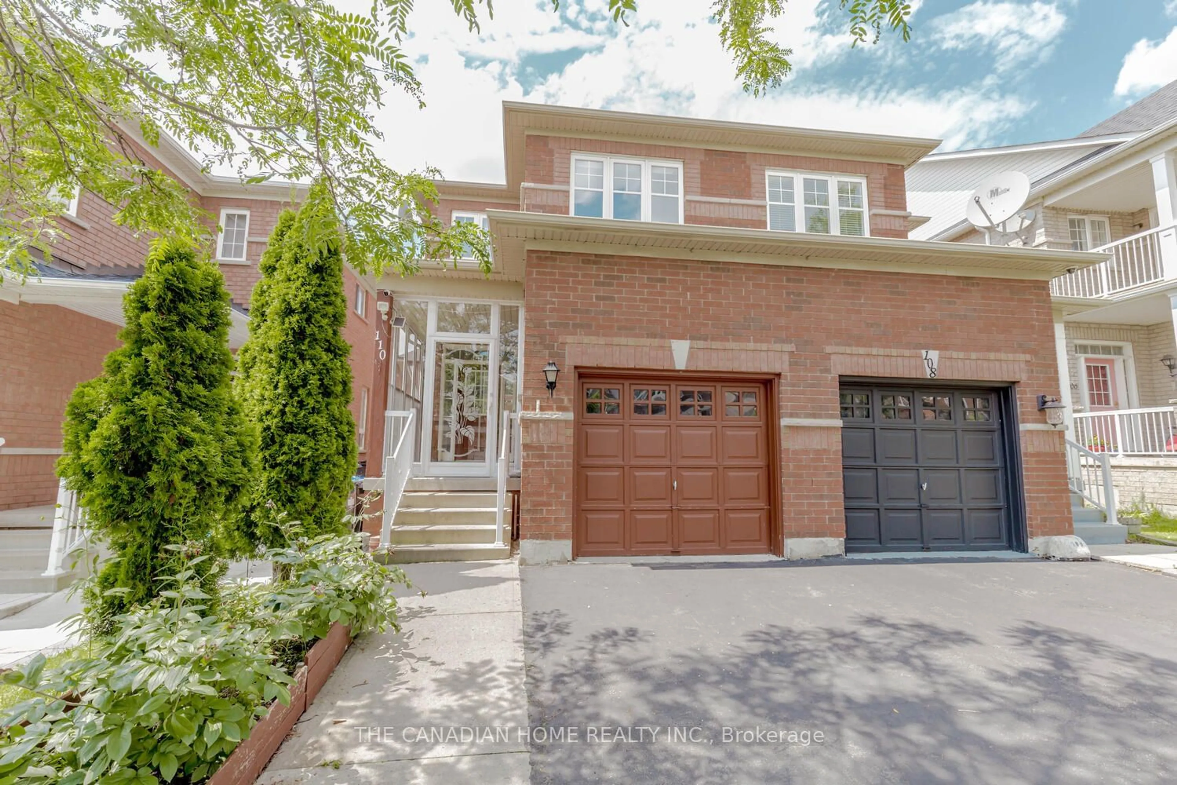 Home with brick exterior material for 110 NATHANIEL Cres, Brampton Ontario L6Y 5M3