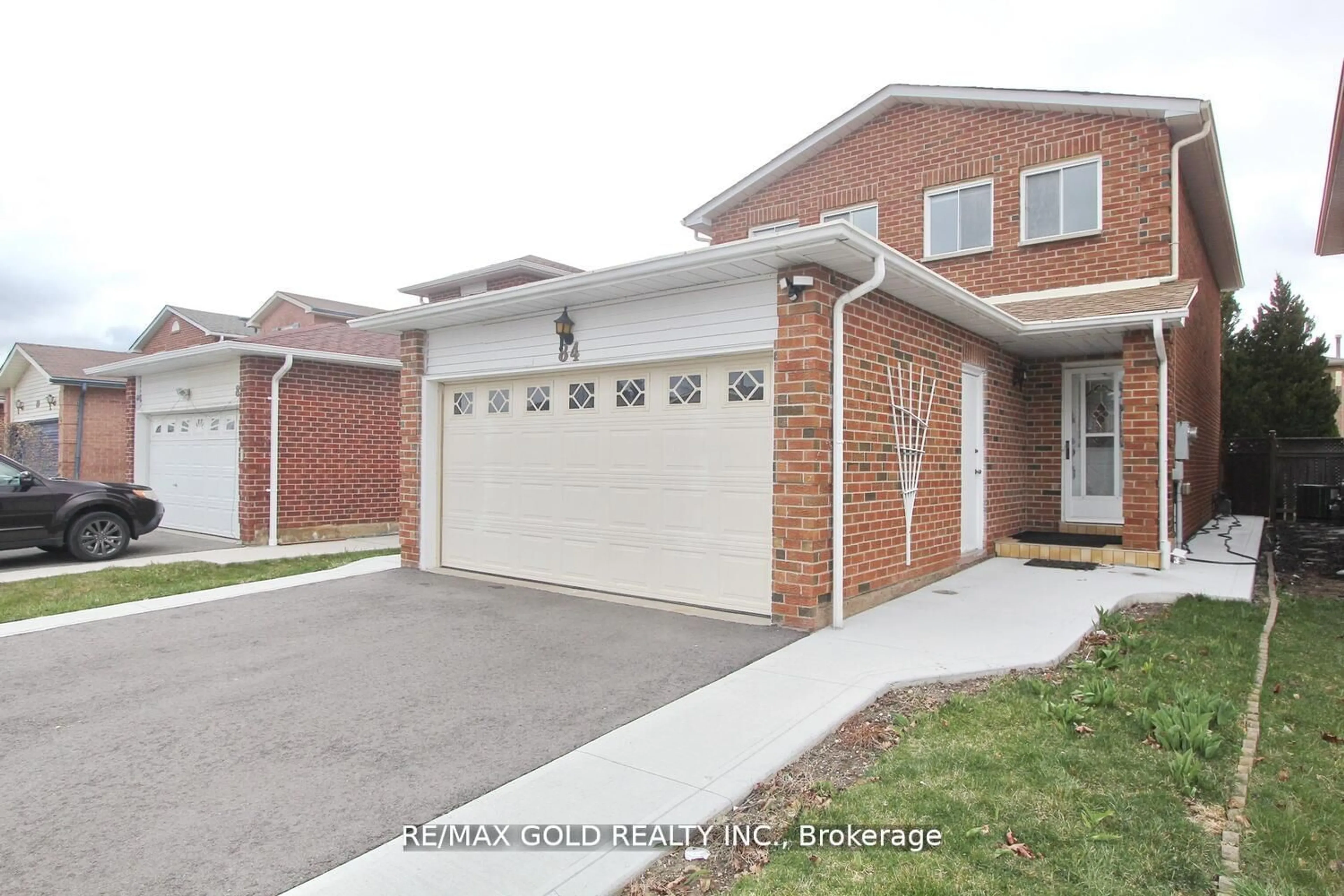 Home with brick exterior material for 84 Metzak Dr, Brampton Ontario L6Z 4N4