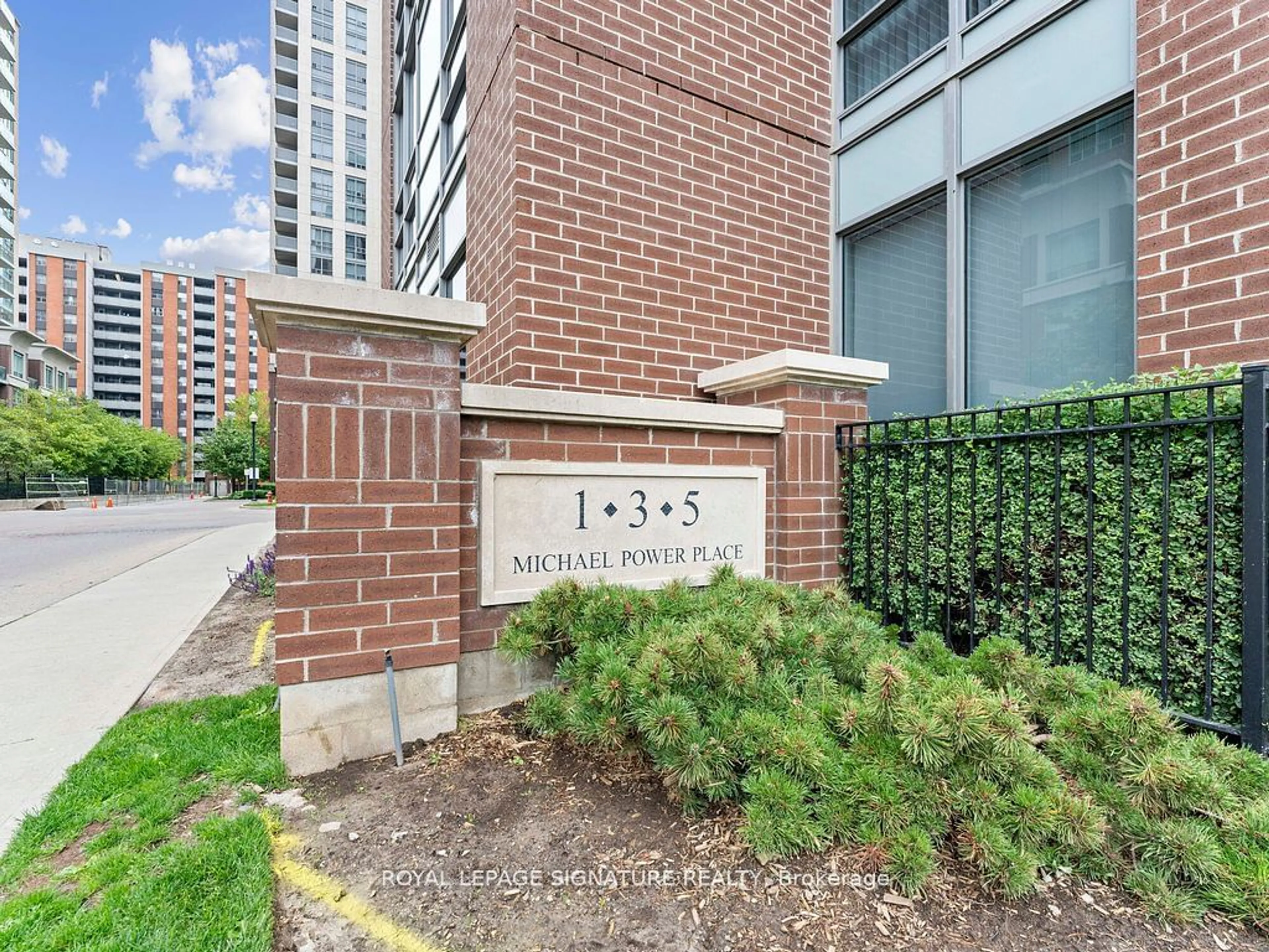 A pic from exterior of the house or condo for 3 Michael Power Pl #309, Toronto Ontario M9A 0A2