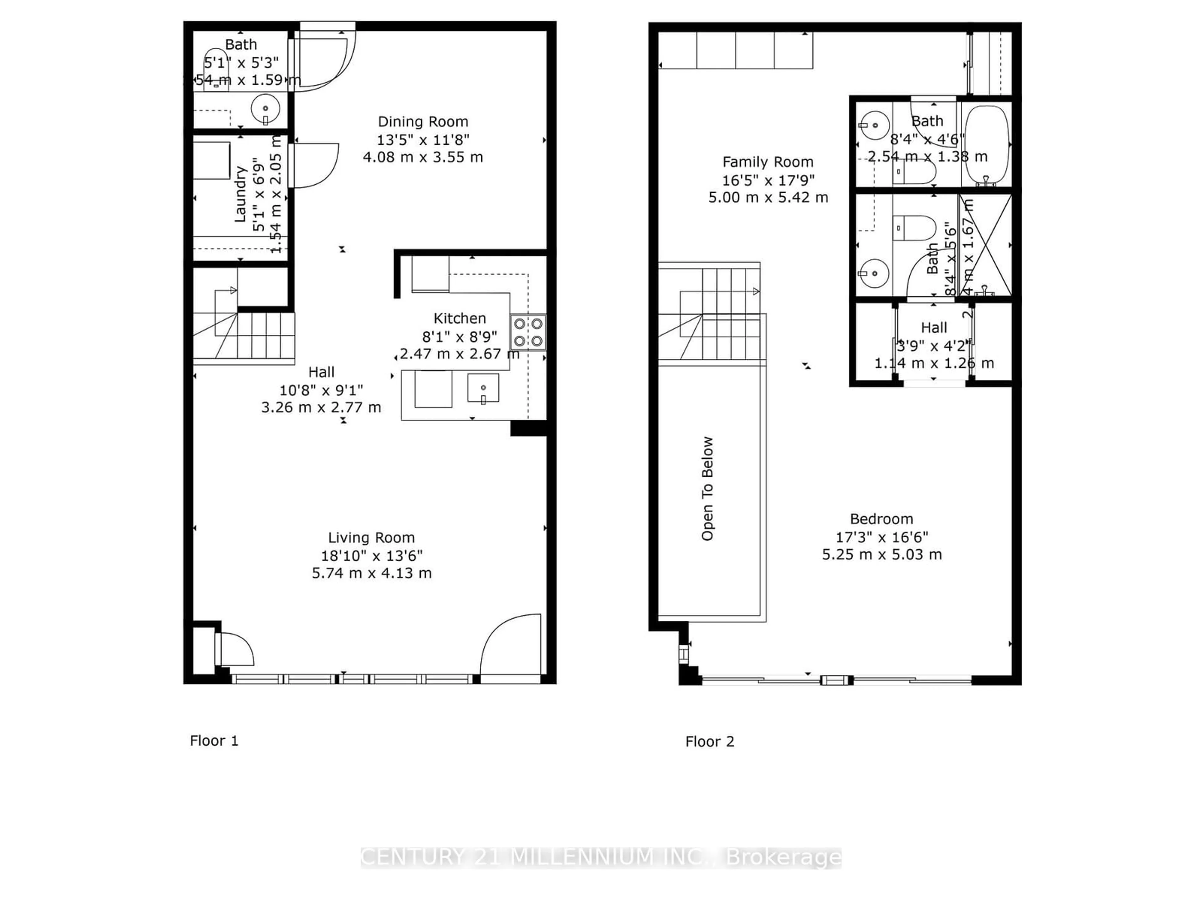 Floor plan for 1040 The Queensway #111, Toronto Ontario M8Z 0A7