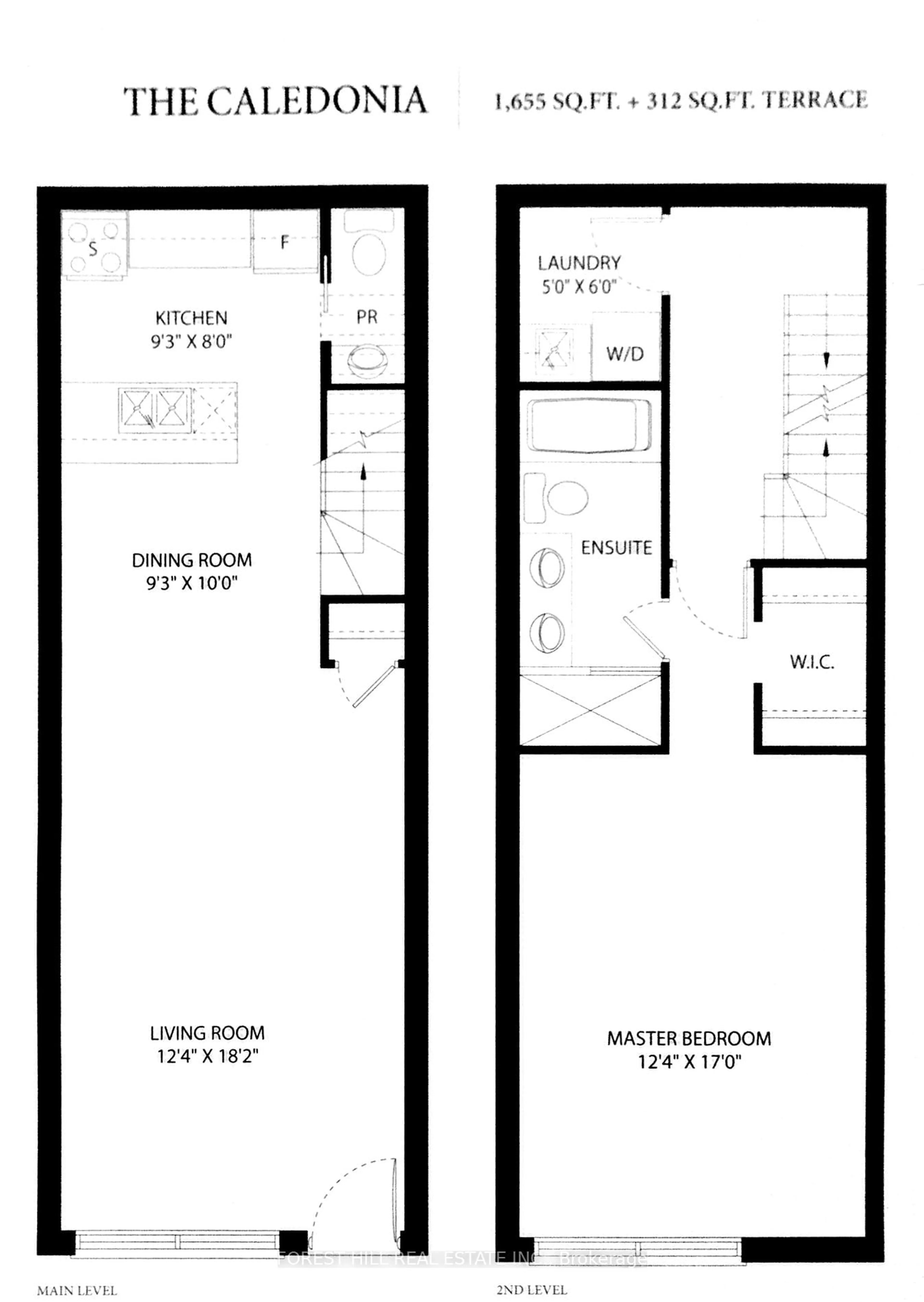 Floor plan for 1052 Lansdowne Ave, Toronto Ontario M6H 0C5