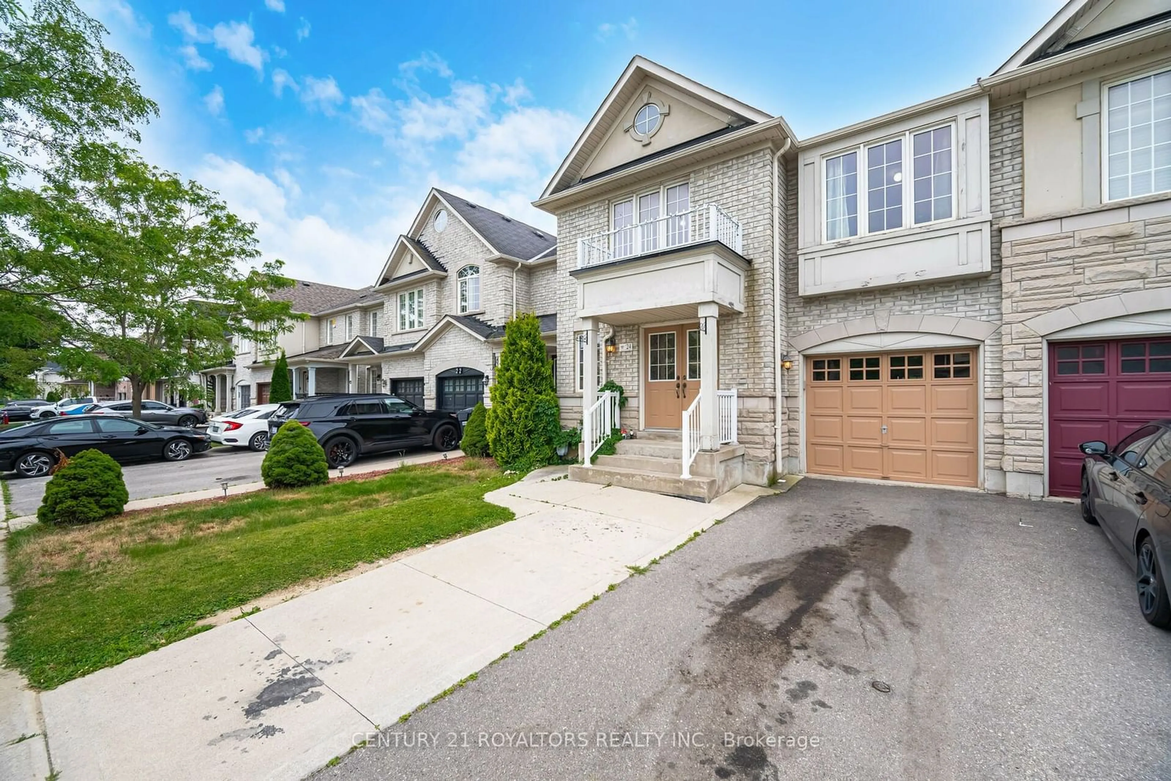 A pic from exterior of the house or condo for 24 Caversham Dr, Brampton Ontario L6R 0N3