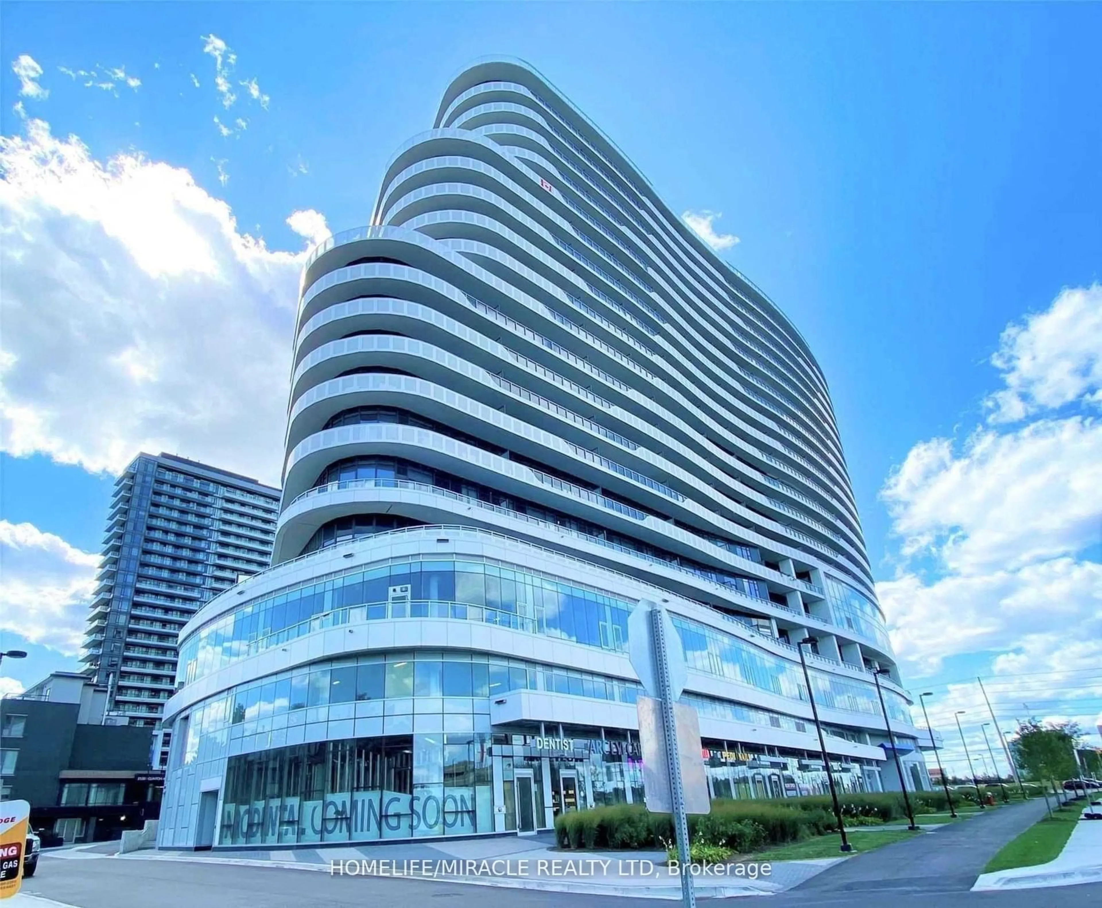A pic from exterior of the house or condo for 2520 Eglinton Ave #1511, Mississauga Ontario L5M 0Y4