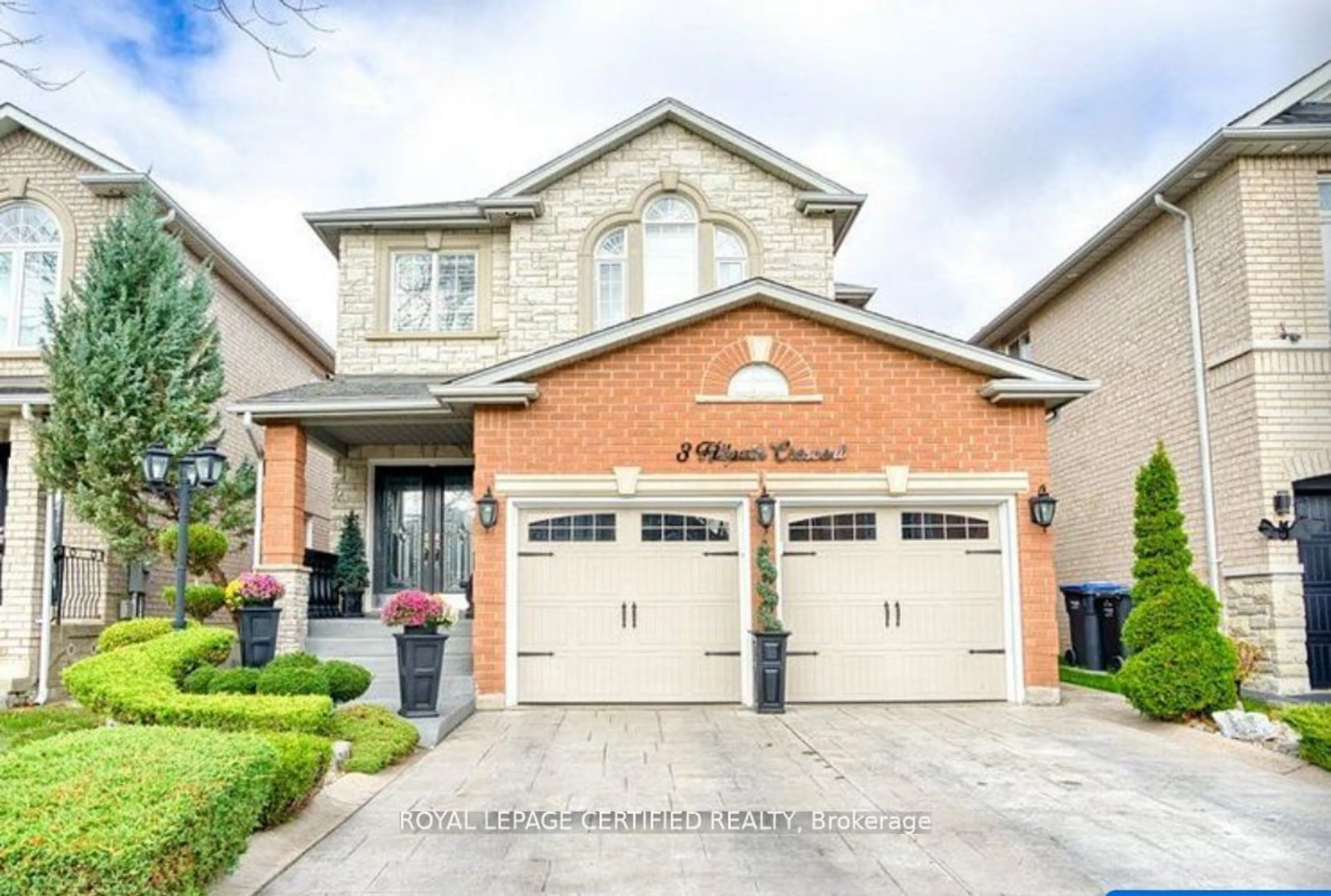 Home with brick exterior material for 3 Hillpath Cres, Brampton Ontario L6Z 4V1