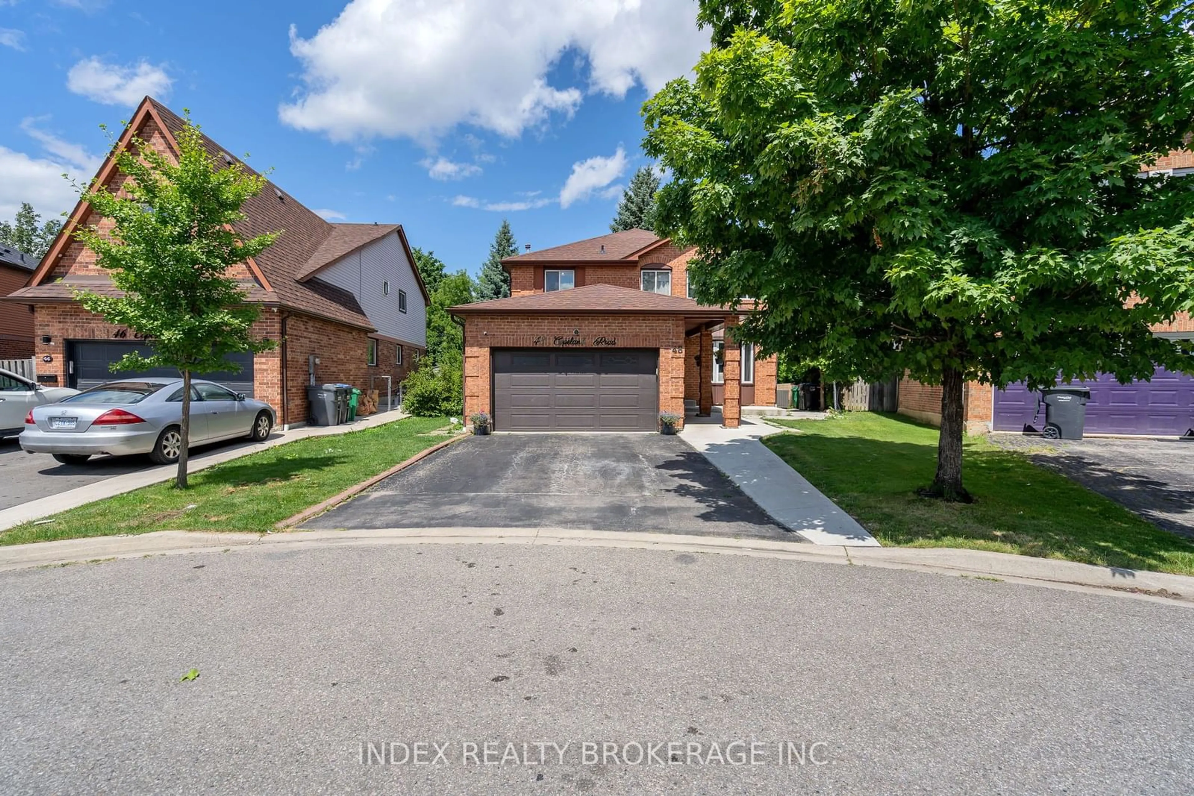 A pic from exterior of the house or condo for 48 Copeland Rd, Brampton Ontario L6Y 2S7