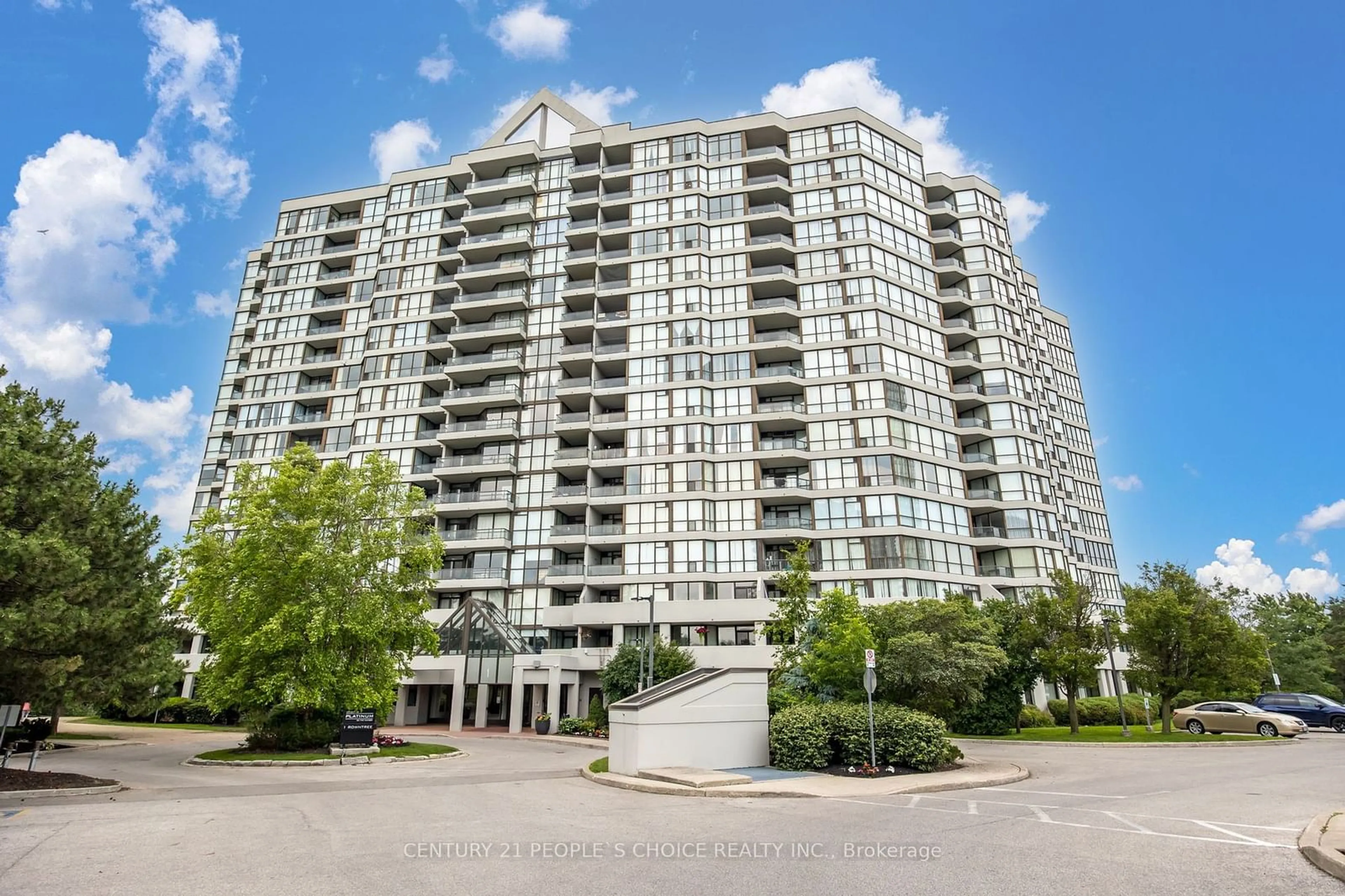 A pic from exterior of the house or condo for 1 Rowntree Rd #1605, Toronto Ontario M9V 5G7