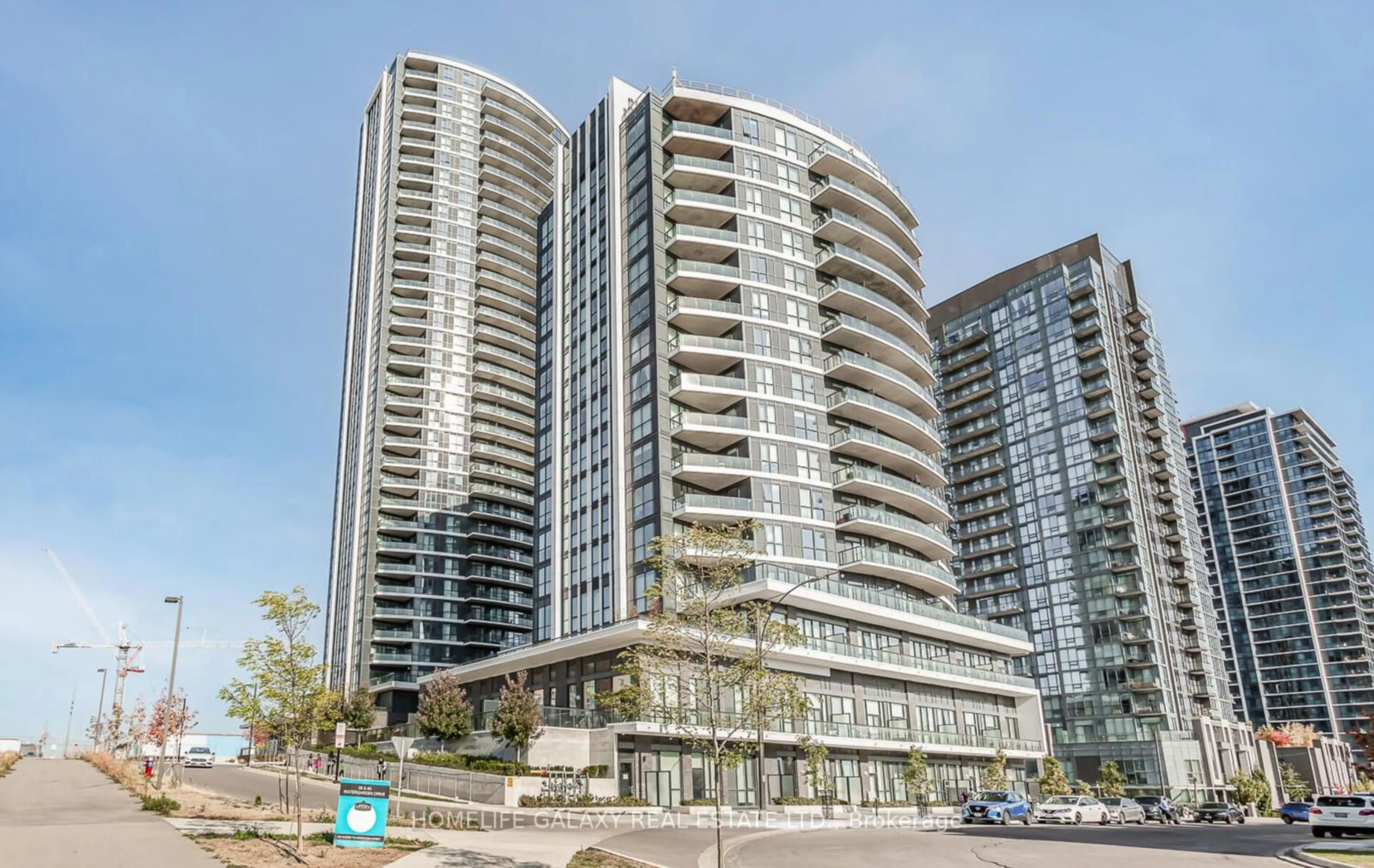 A pic from exterior of the house or condo for 35 Watergarden Dr #1213, Mississauga Ontario L5R 1B2
