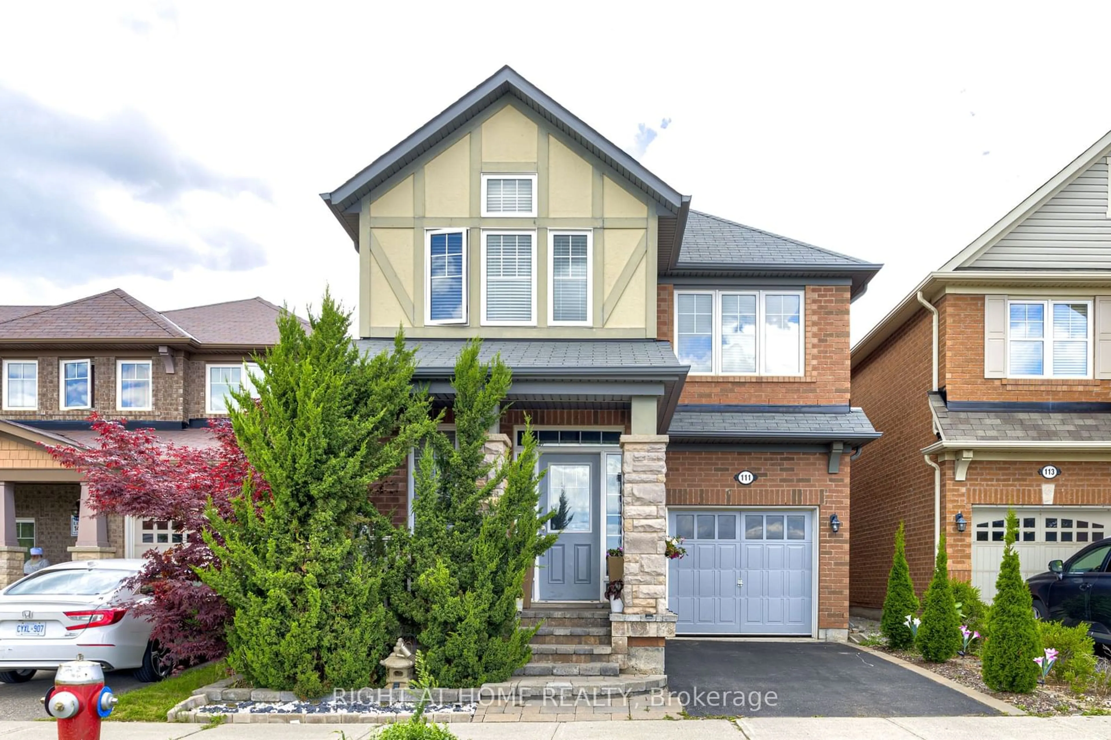Home with brick exterior material for 111 Commuter Dr, Brampton Ontario L7A 0P7