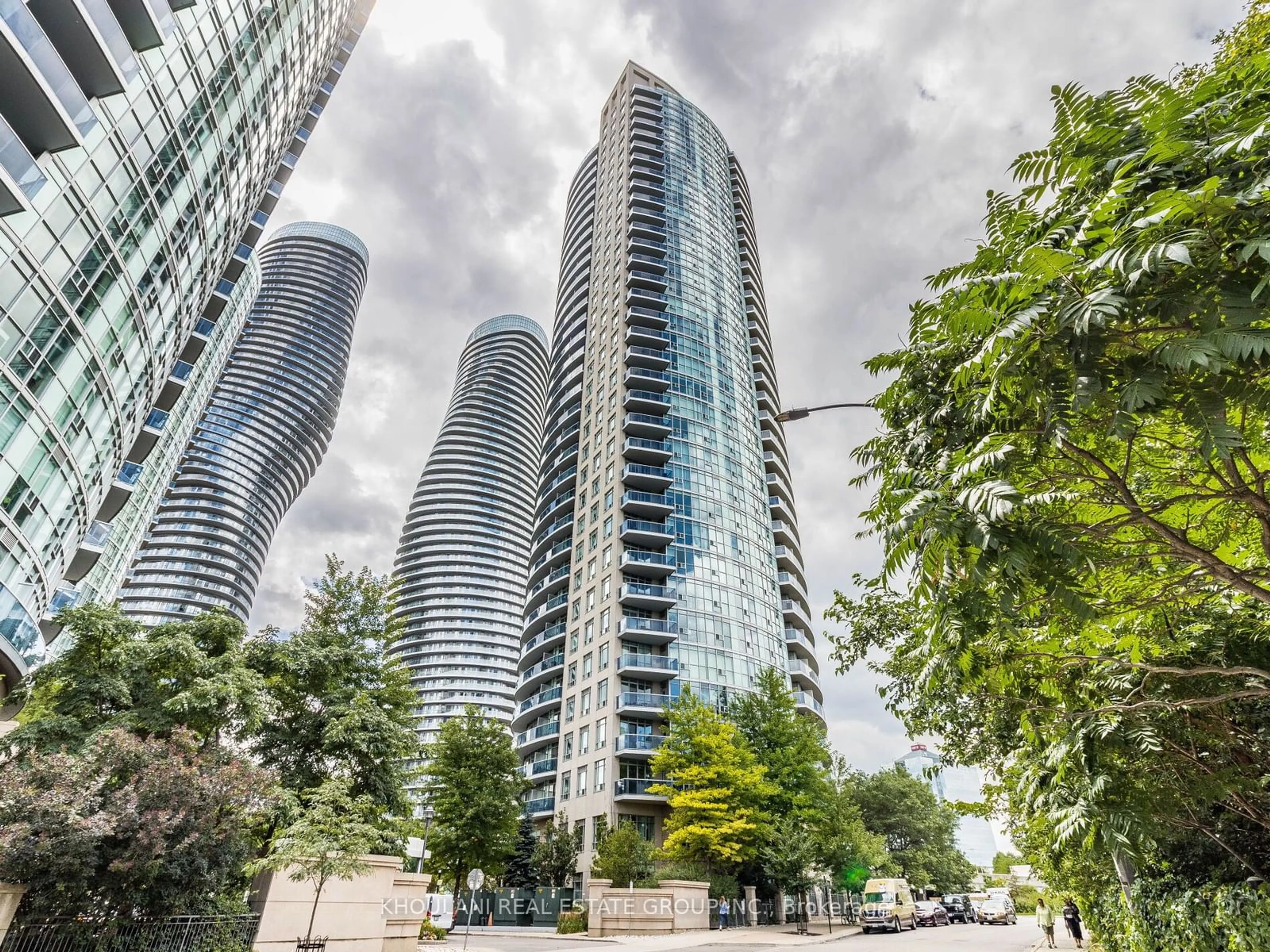 A pic from exterior of the house or condo for 80 Absolute Ave #2902, Mississauga Ontario L4Z 0A5