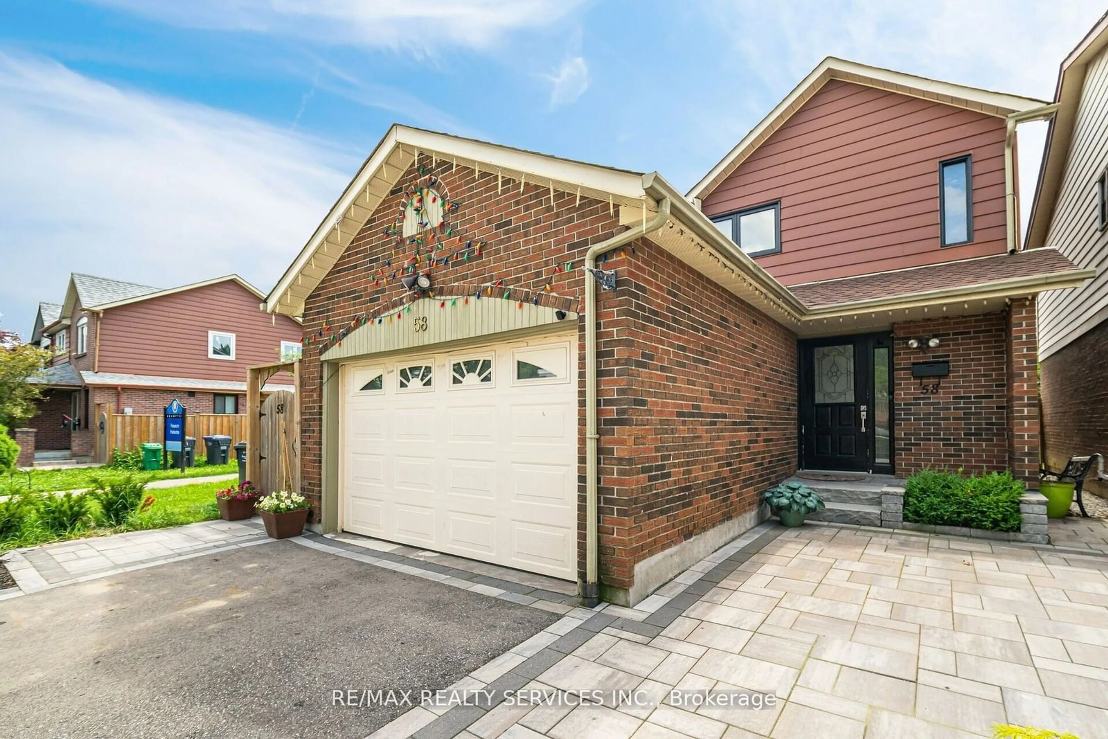 Home with brick exterior material for 58 Foxacre Row, Brampton Ontario L6V 3P5