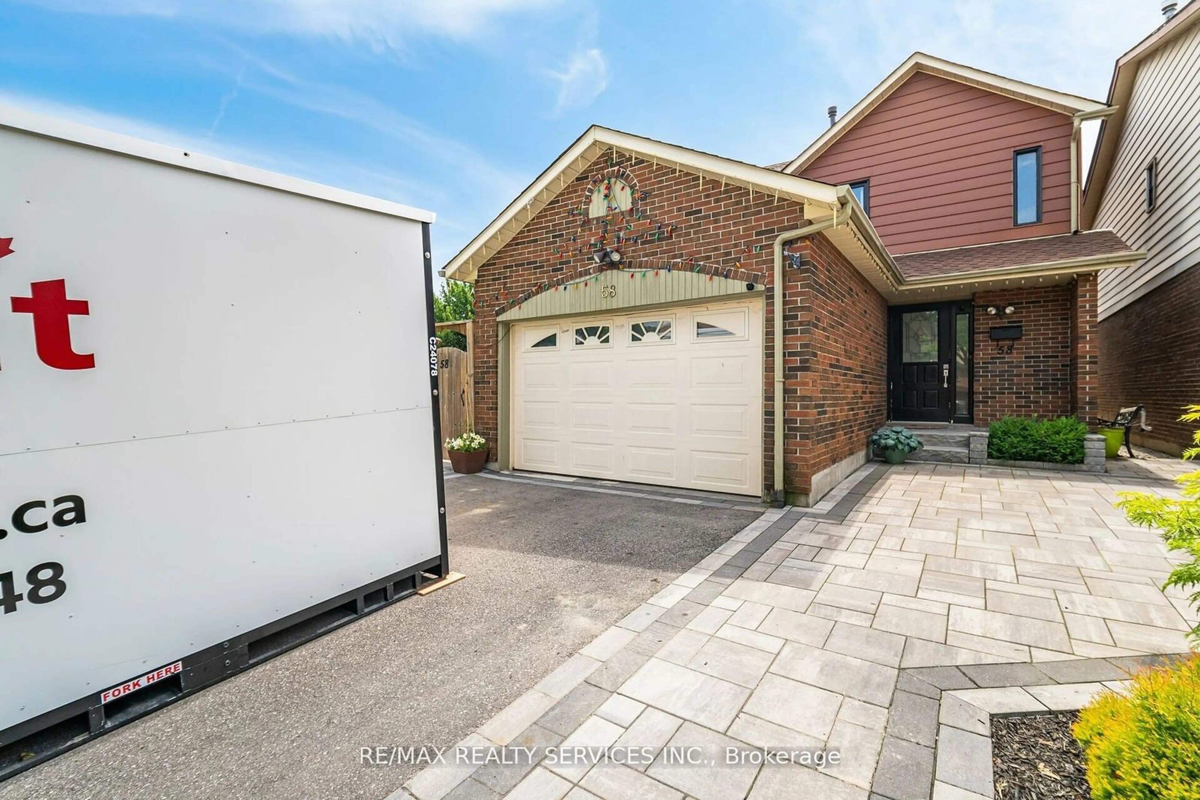 Home with brick exterior material for 58 Foxacre Row, Brampton Ontario L6V 3P5