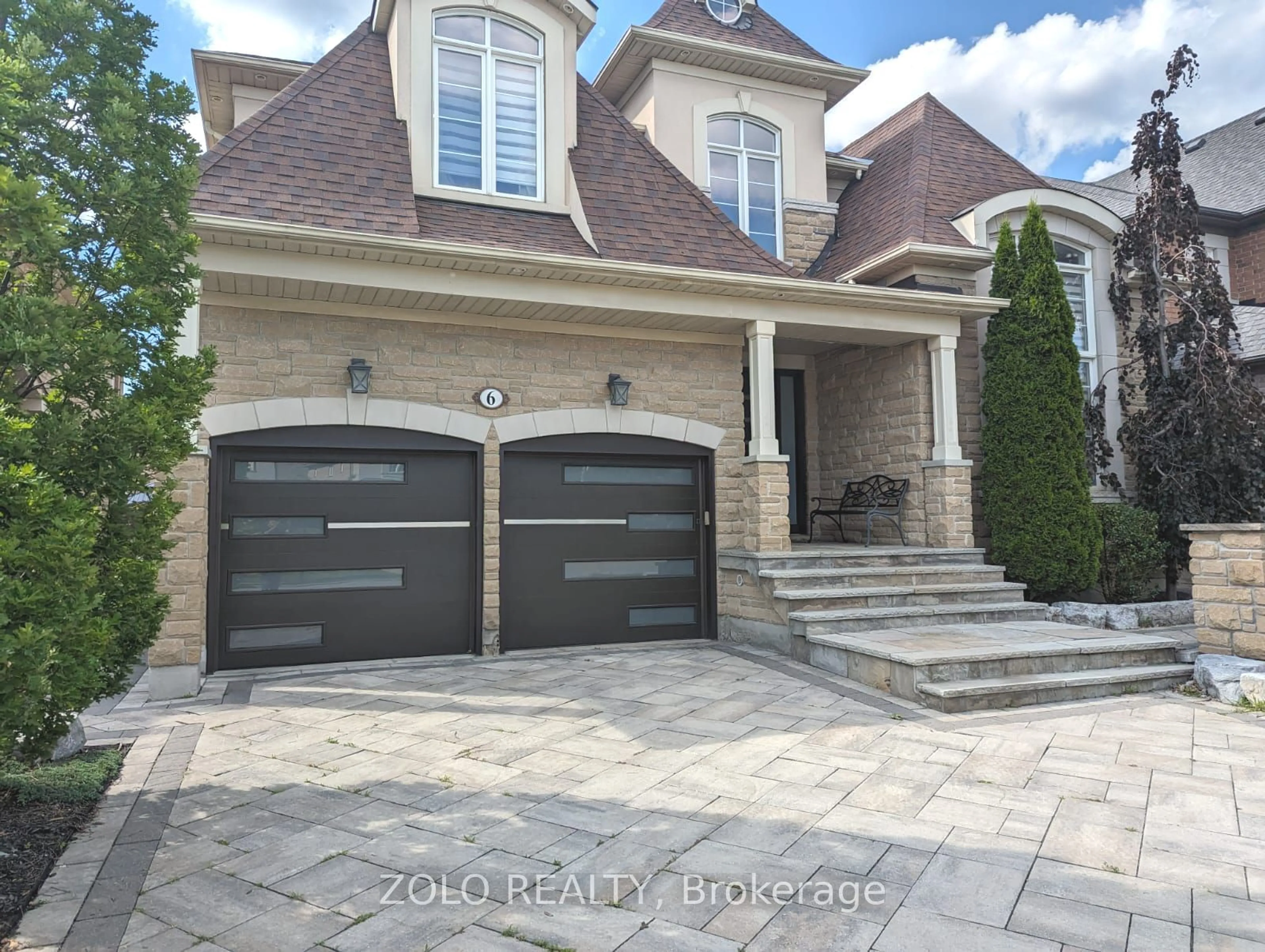 Home with brick exterior material for 6 Islington Dr, Brampton Ontario L6P 3A5