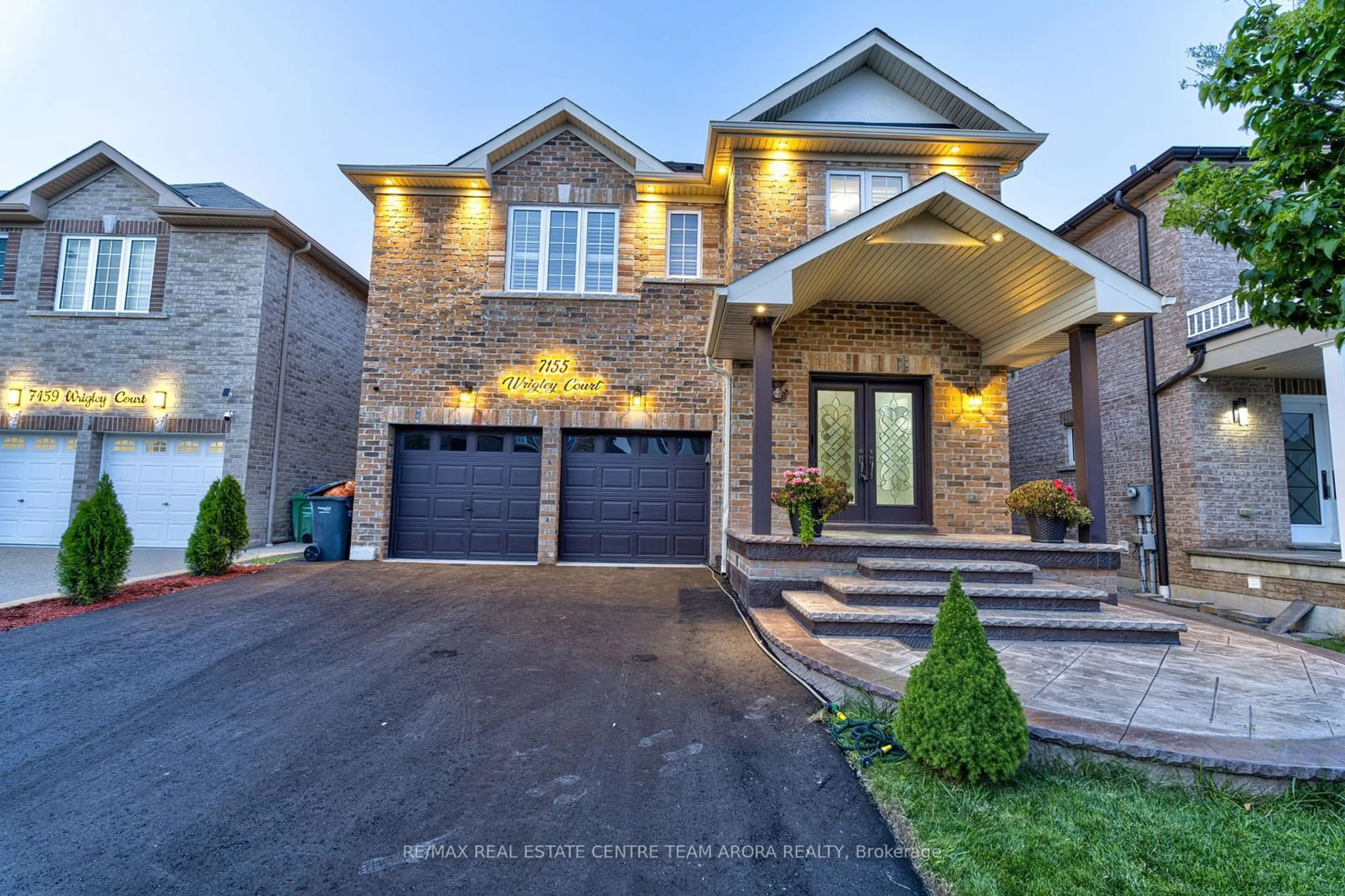 Home with brick exterior material for 7155 Wrigley Crt #Lot 42, Mississauga Ontario L5W 0C8