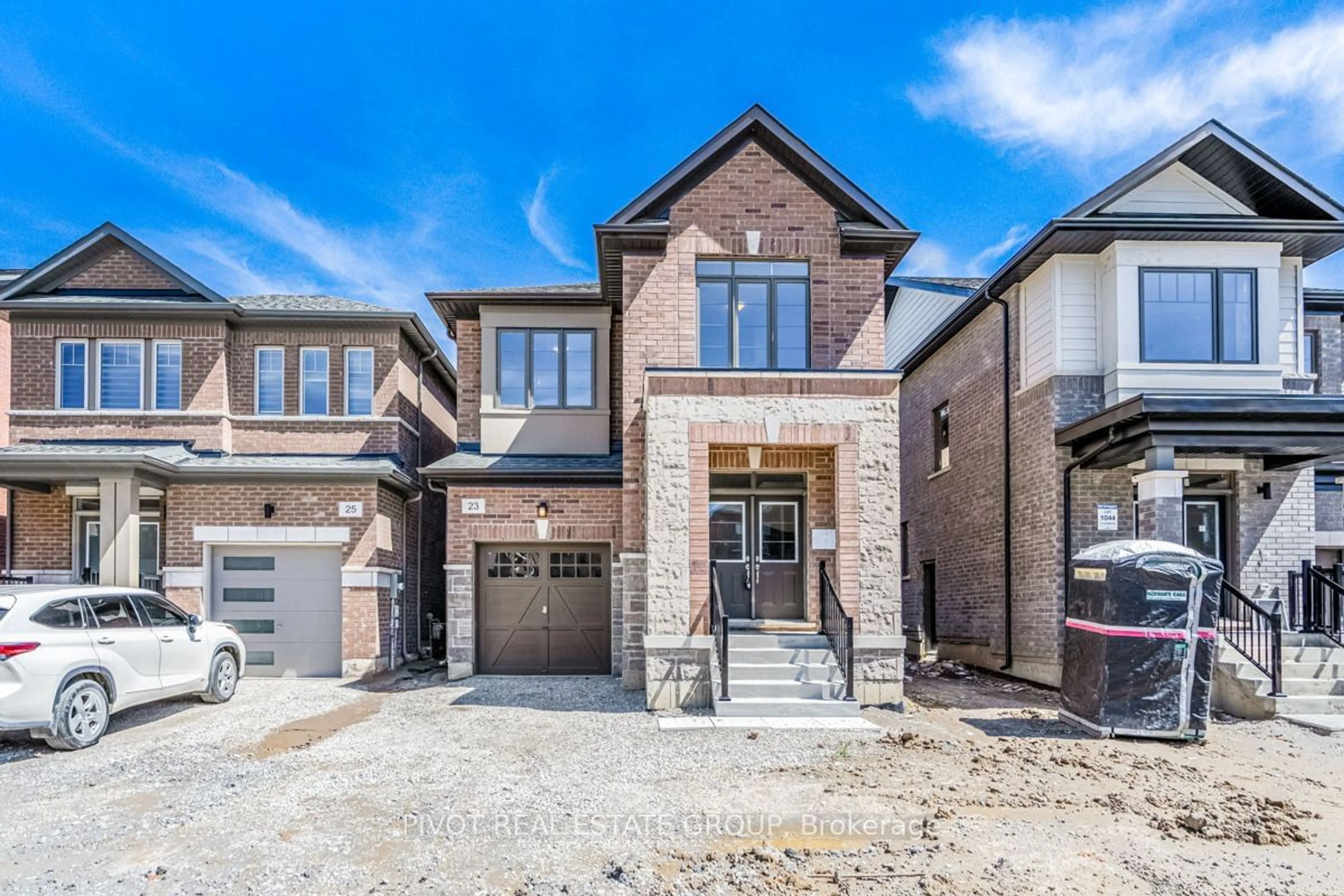 Home with brick exterior material for 23 Calabria Dr, Caledon Ontario L7C 4L3