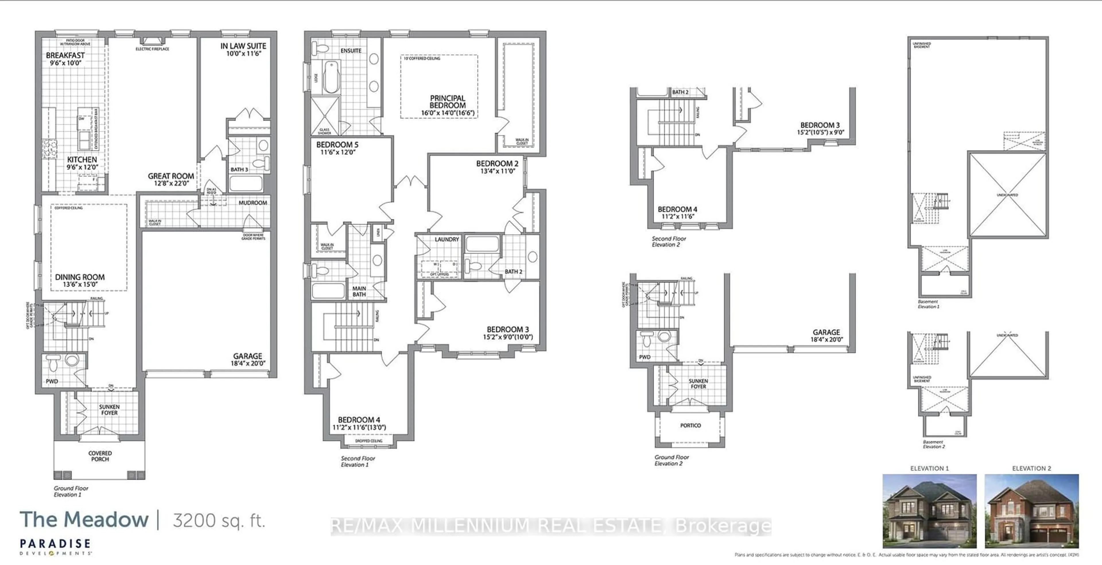 Floor plan for 7 Stellarton Cres, Brampton Ontario L7A 5A6