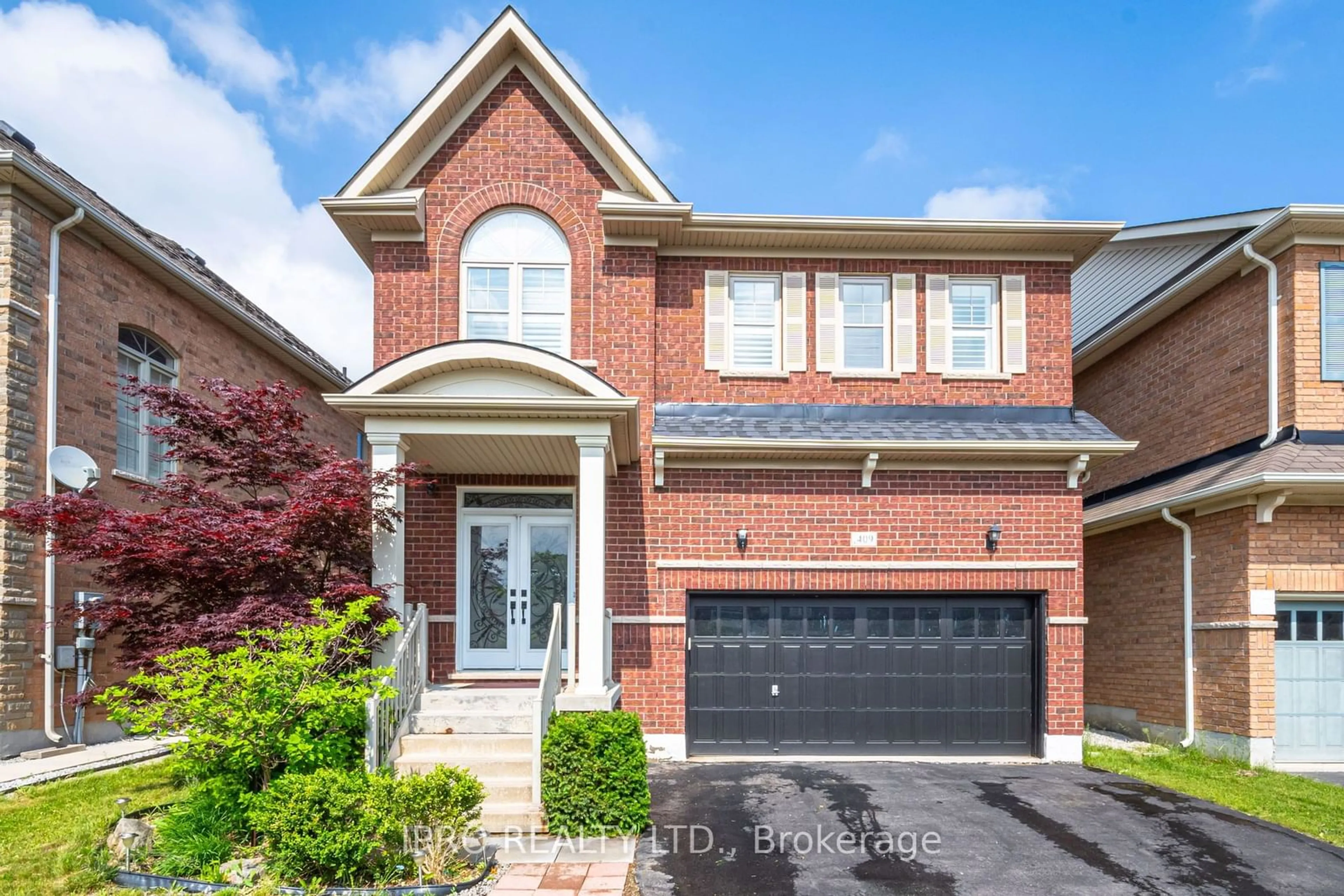 Home with brick exterior material for 409 Scott Blvd, Milton Ontario L9T 0T1