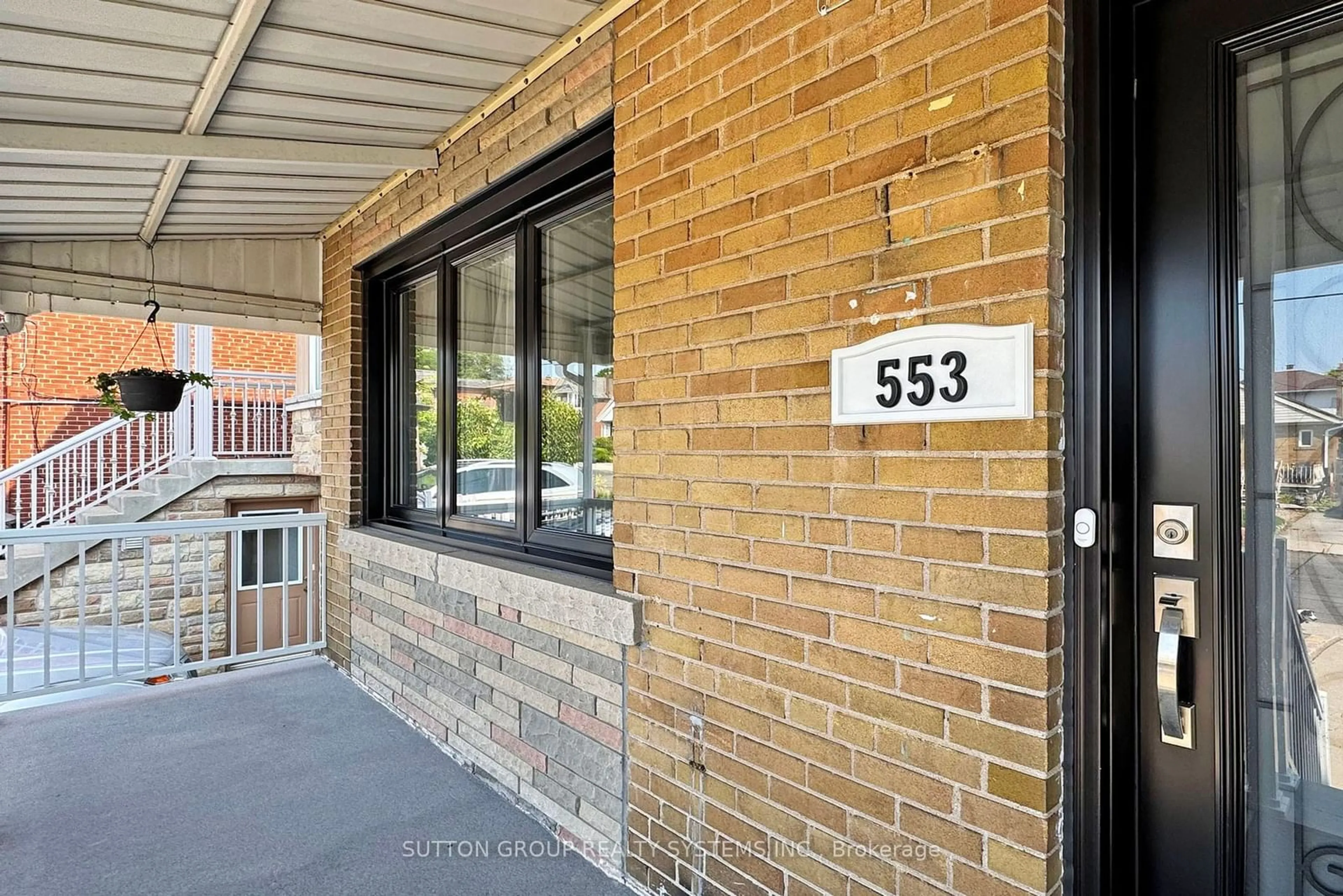 A pic from exterior of the house or condo for 553 Mcroberts Ave, Toronto Ontario M6E 4R5