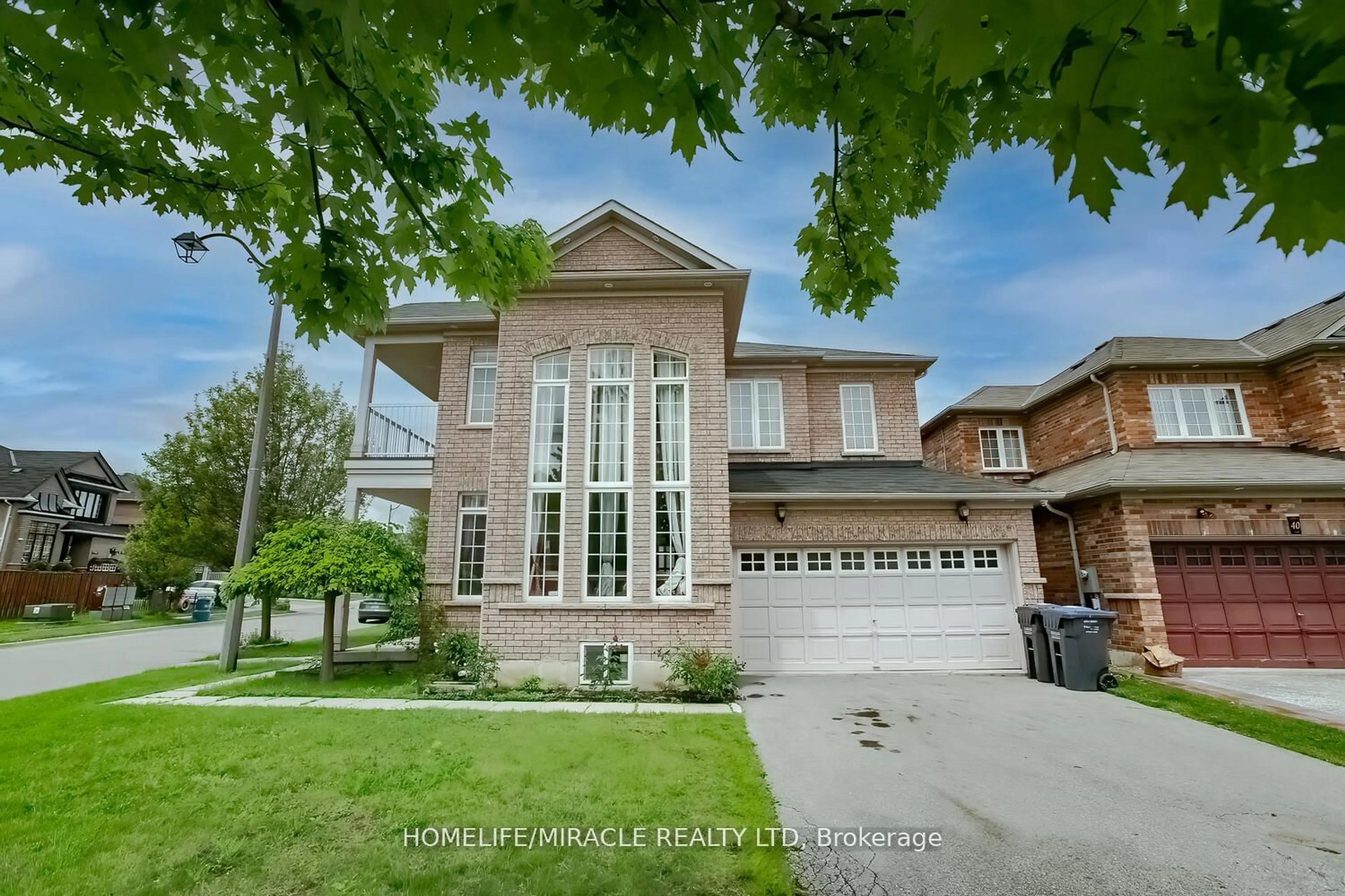 Home with brick exterior material for 1 Buckler St, Brampton Ontario L6R 0H4