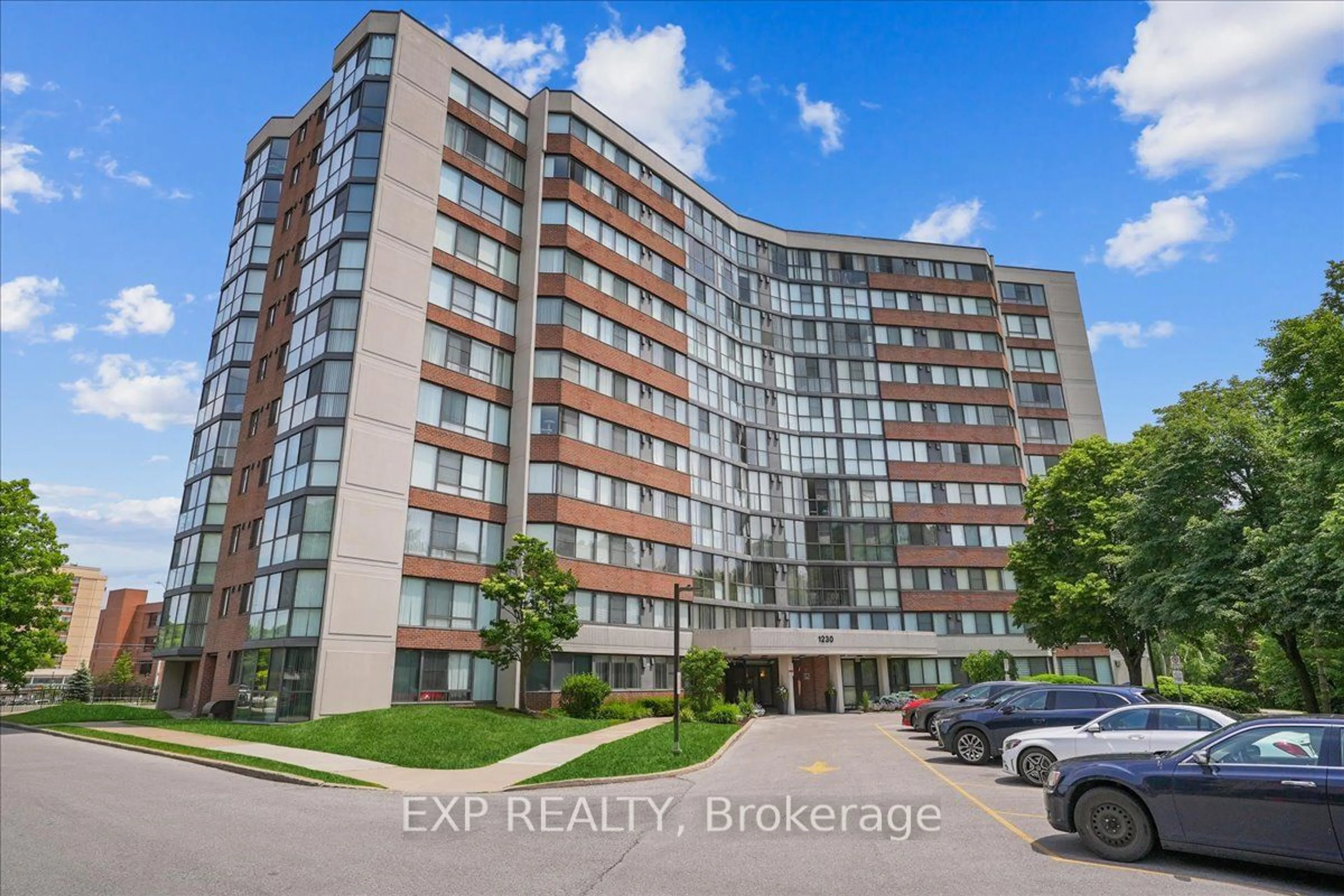 A pic from exterior of the house or condo for 1230 Marlborough Crt #507, Oakville Ontario L6H 3K6