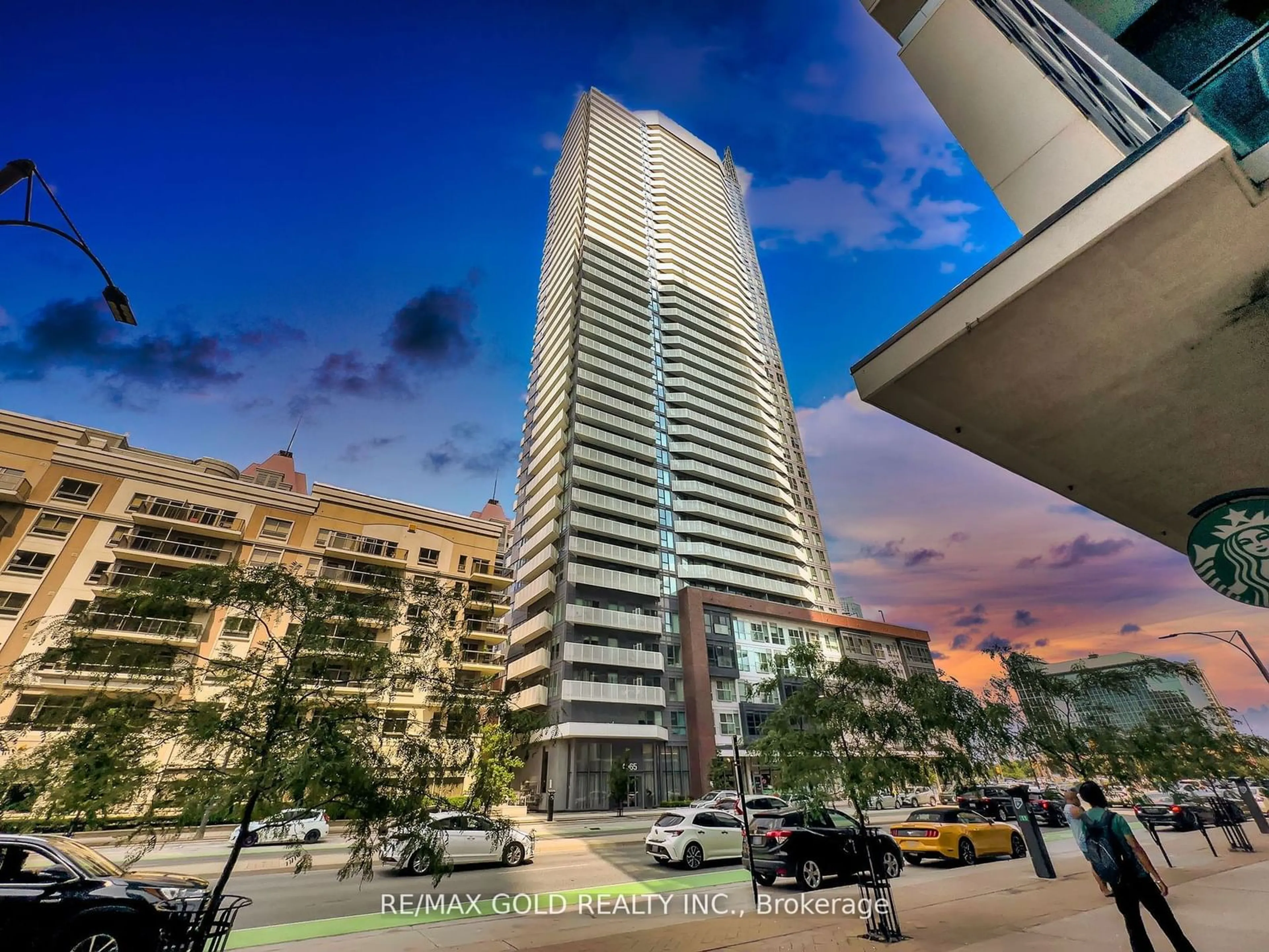 A pic from exterior of the house or condo for 4065 Confederation Pkwy #1208, Mississauga Ontario L5B 0L4