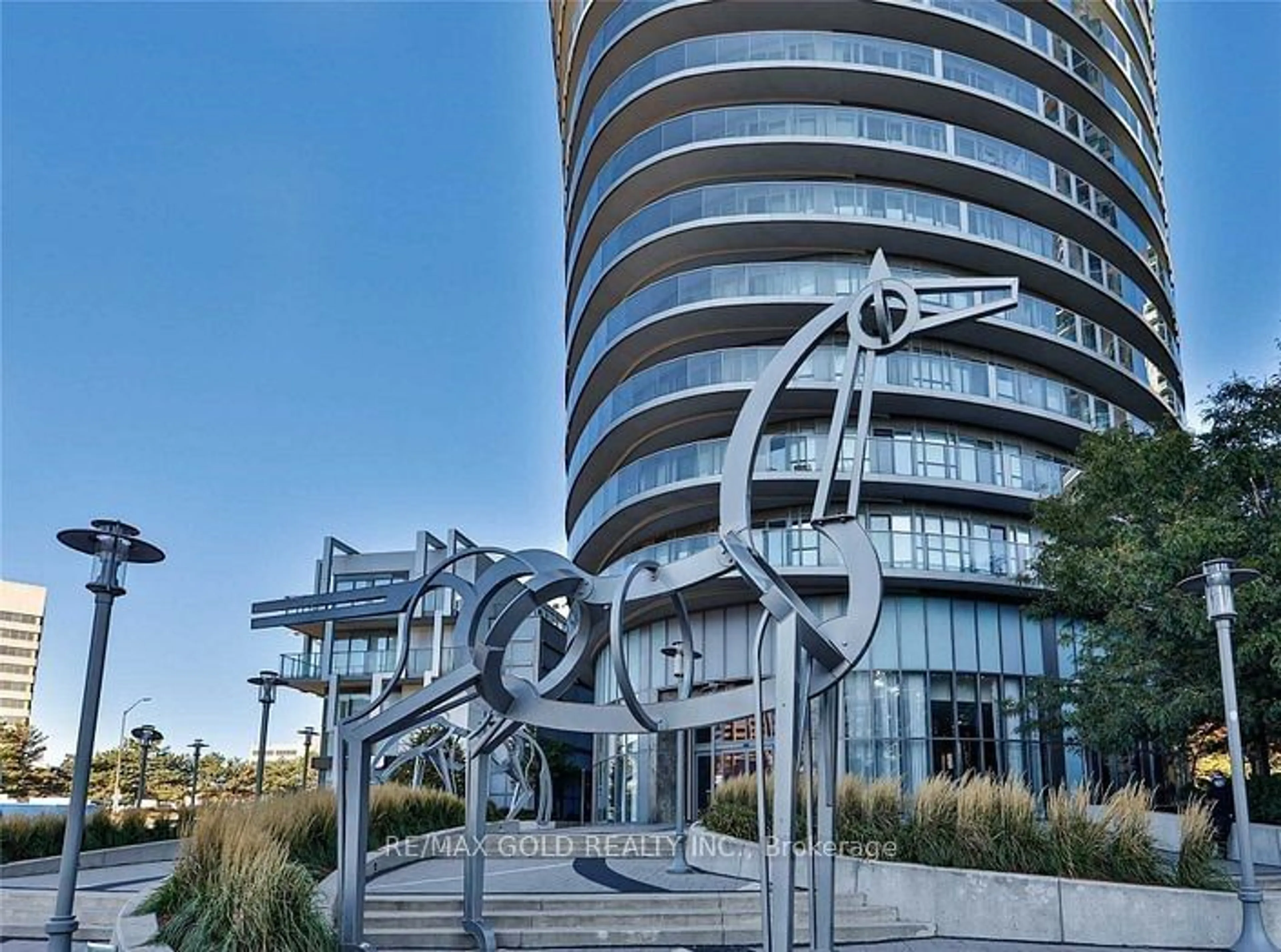 A pic from exterior of the house or condo for 60 Absolute Ave #3602, Mississauga Ontario L4Z 0A9