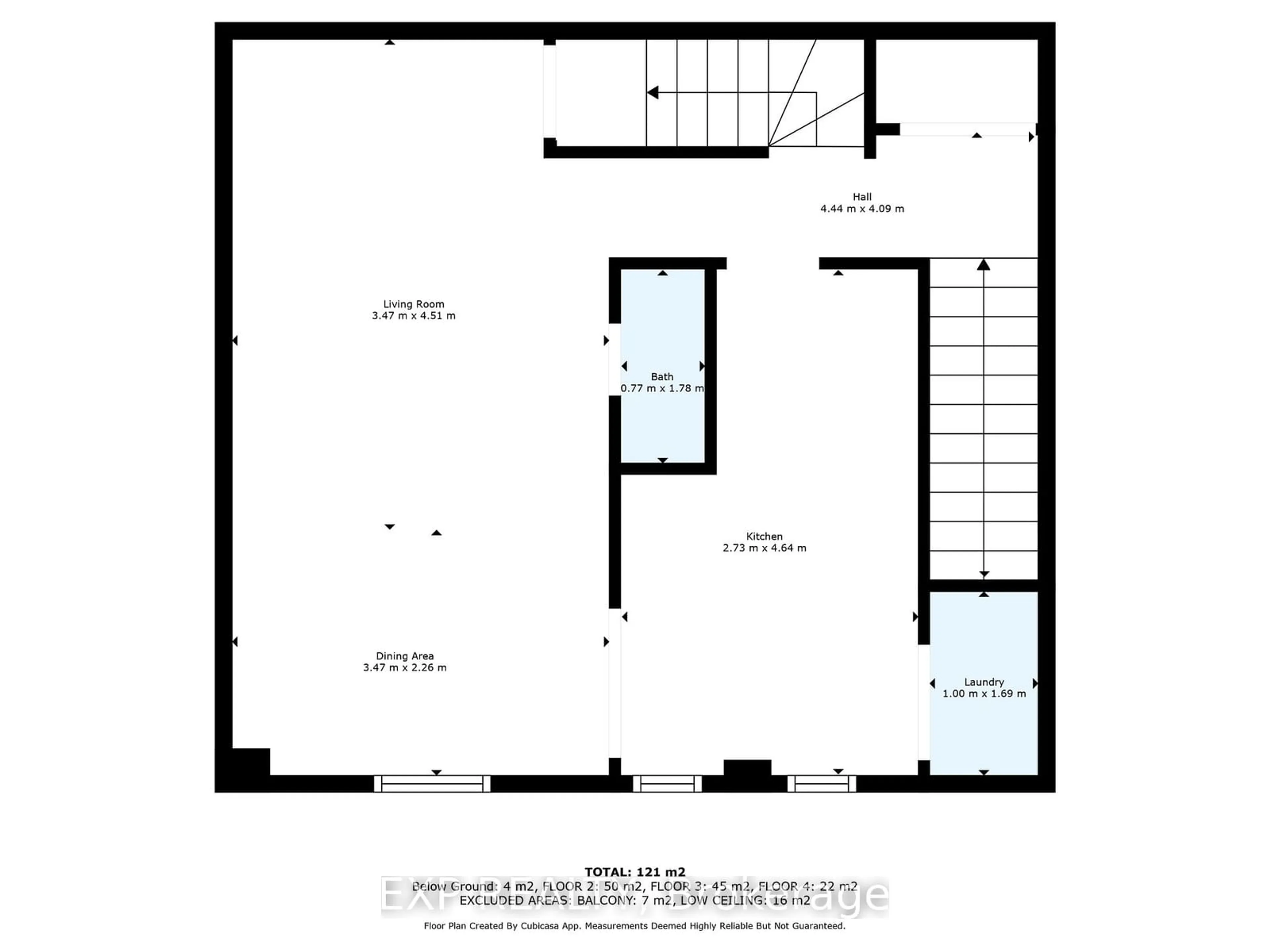 Floor plan for 52 Sidney Belsey Cres #303, Toronto Ontario M6M 5J1
