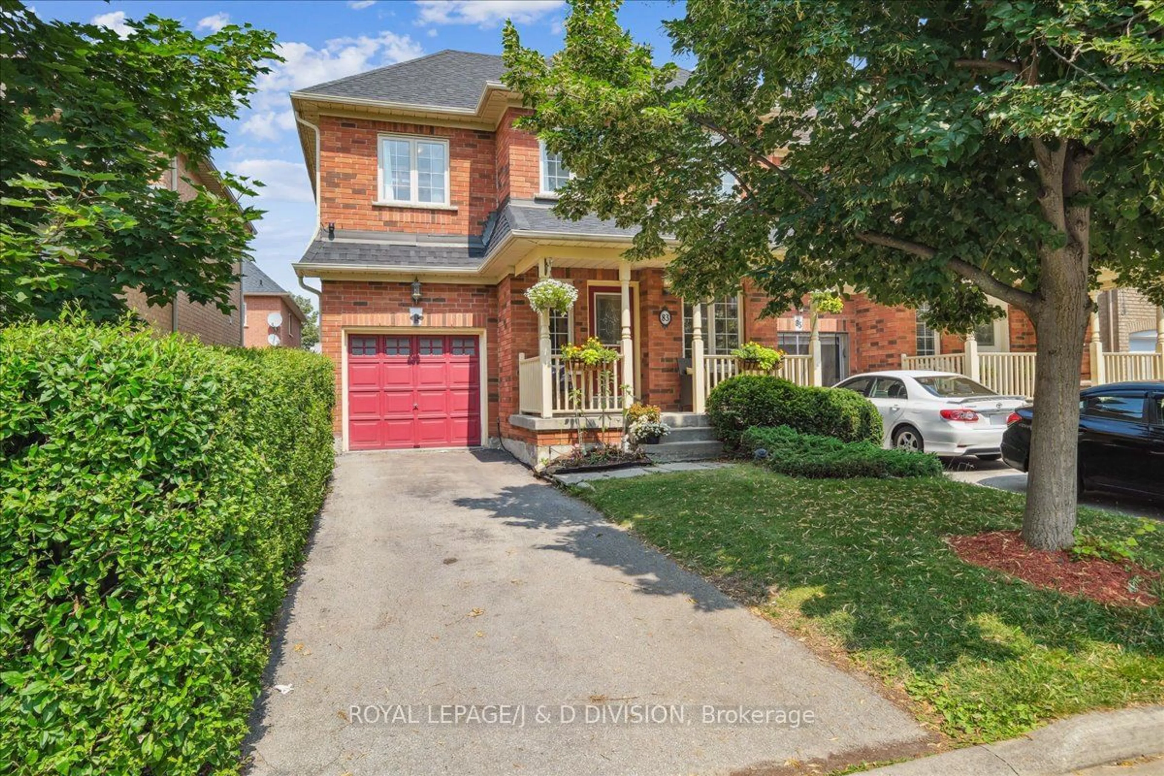 Home with brick exterior material for 83 Zebra Tr, Brampton Ontario L6R 2J3