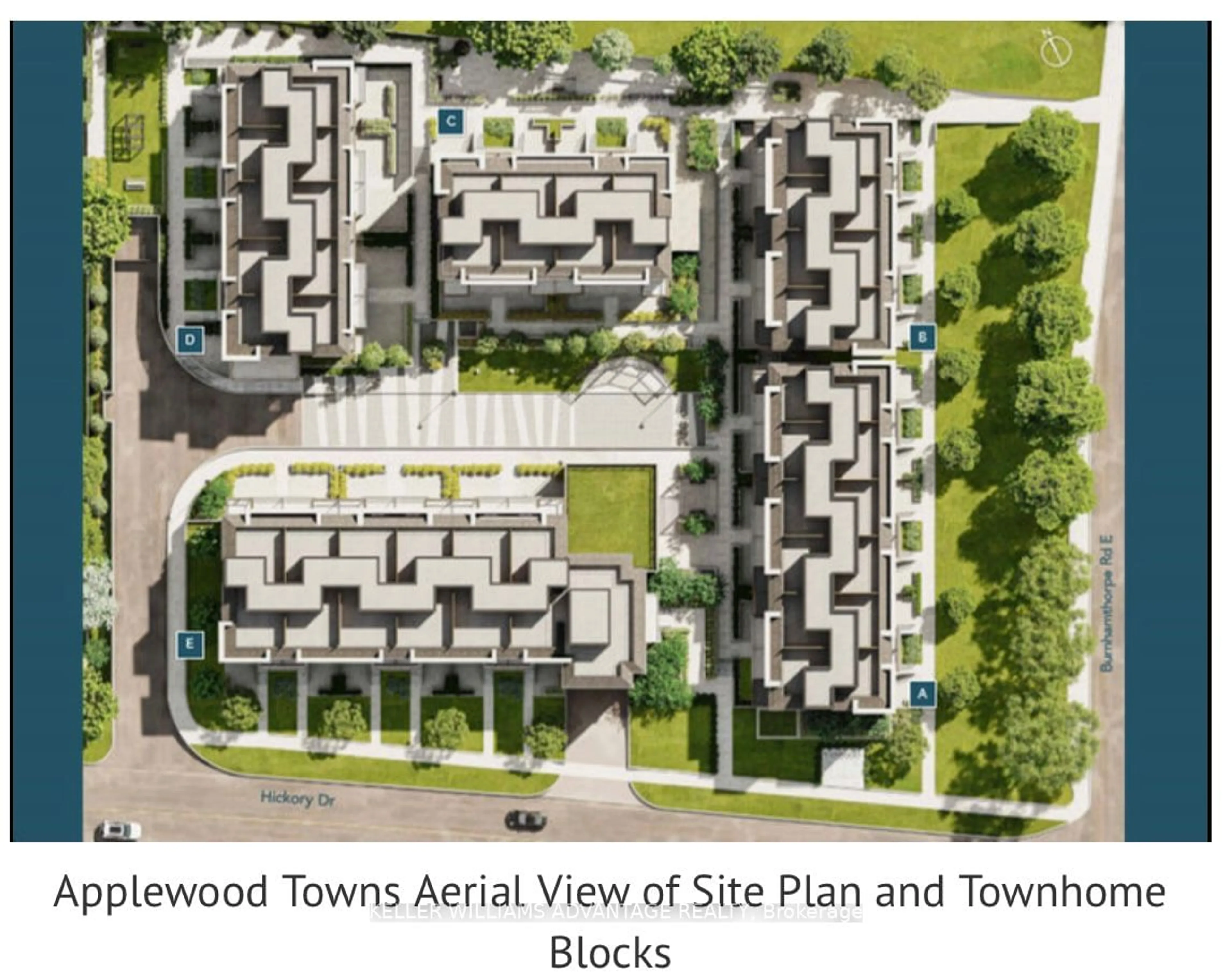 Floor plan for 4005 Hickory Dr #64, Mississauga Ontario L4W 1L1