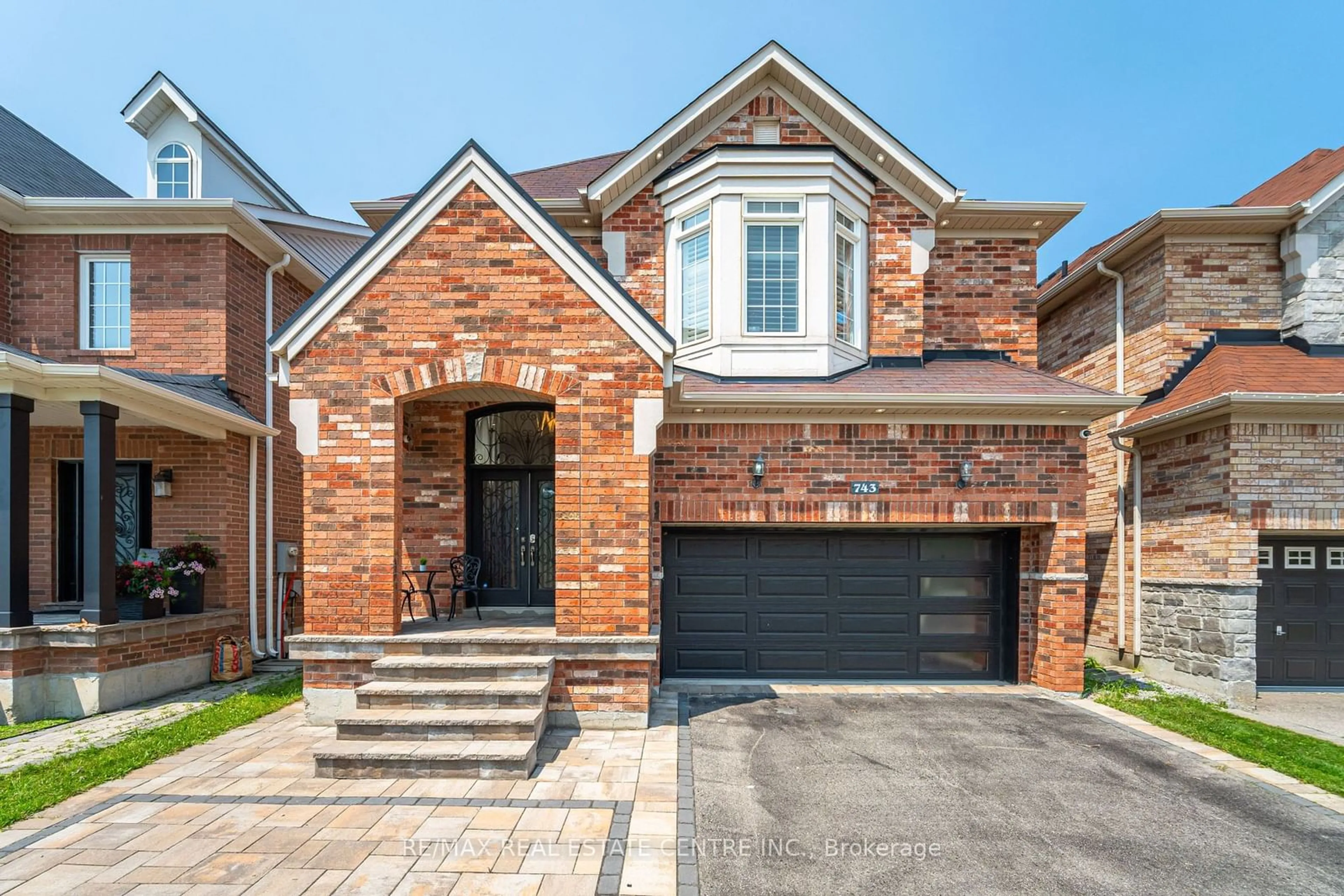 Home with brick exterior material for 743 Cahoun Terr, Milton Ontario L9T 7P9