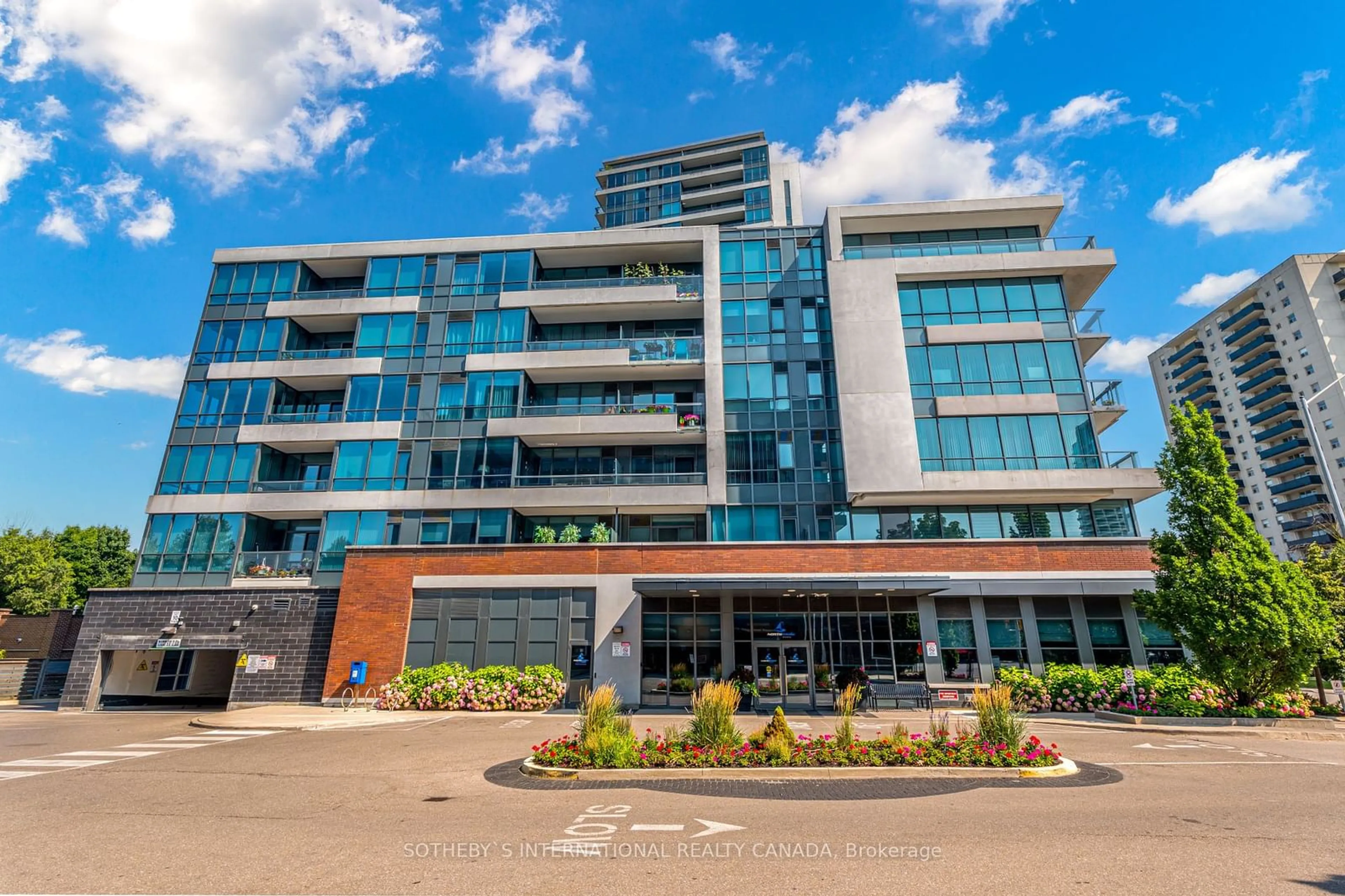 A pic from exterior of the house or condo for 1 Hurontario St #509, Mississauga Ontario L5G 3G8