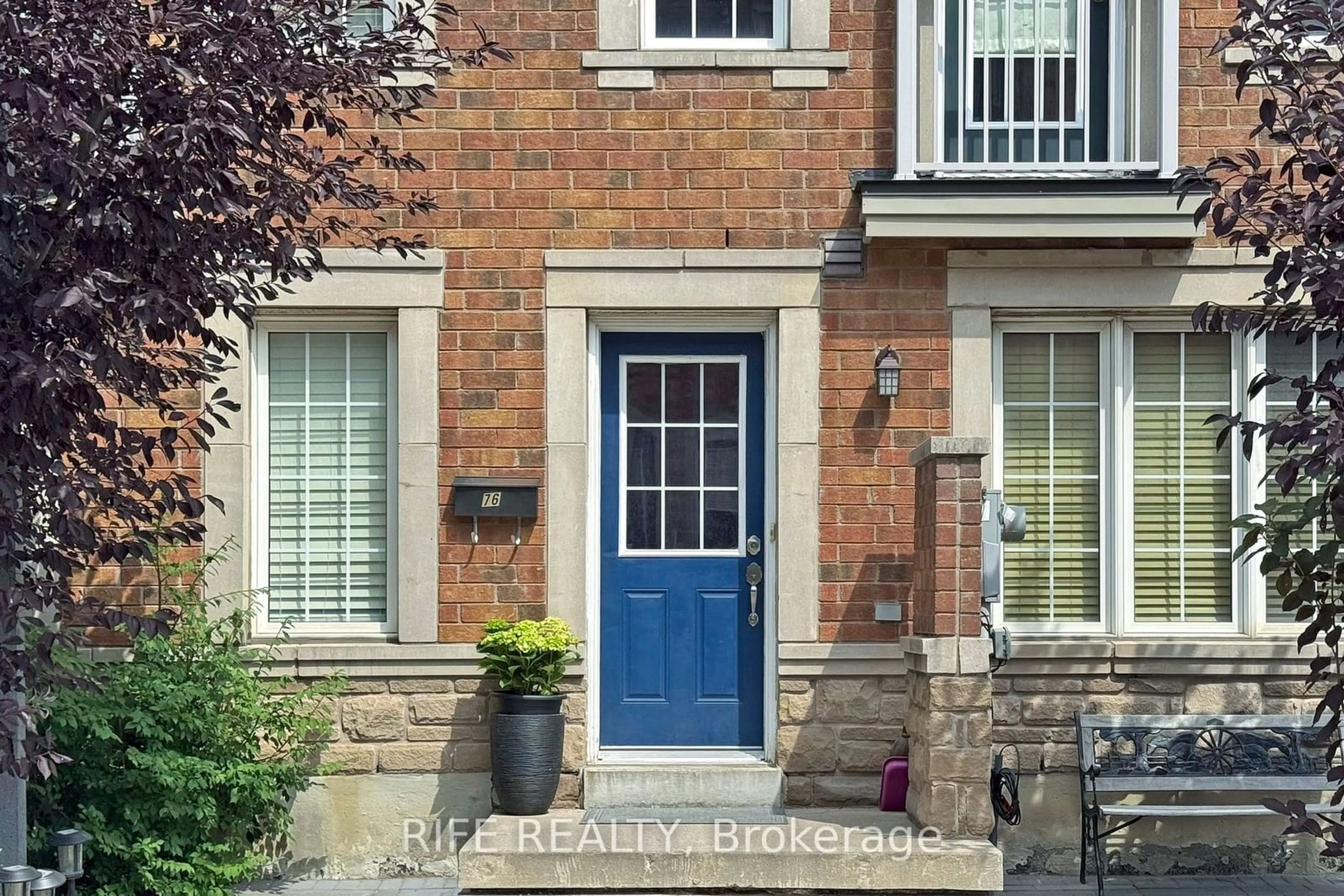 Home with brick exterior material for 76 Joseph Griffith Lane, Toronto Ontario M3L 0C7