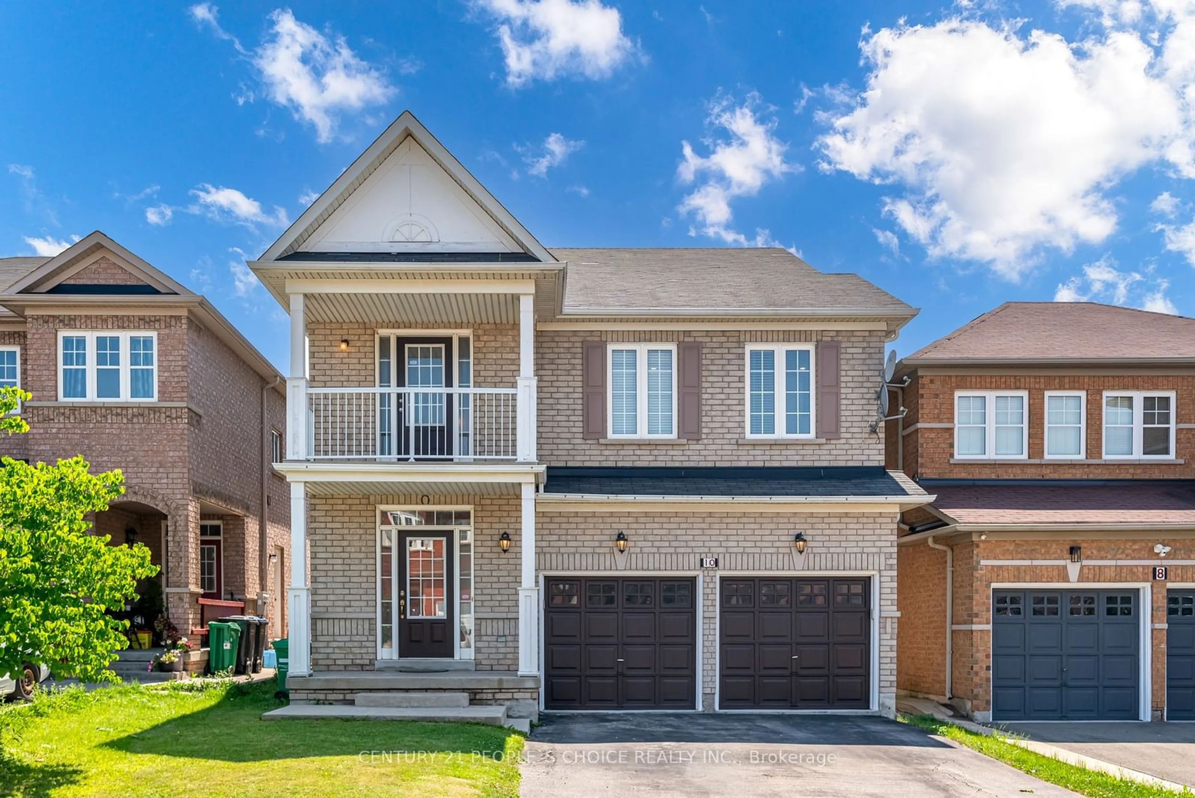 Home with brick exterior material for 10 Nathaniel Cres, Brampton Ontario L6Y 5M2