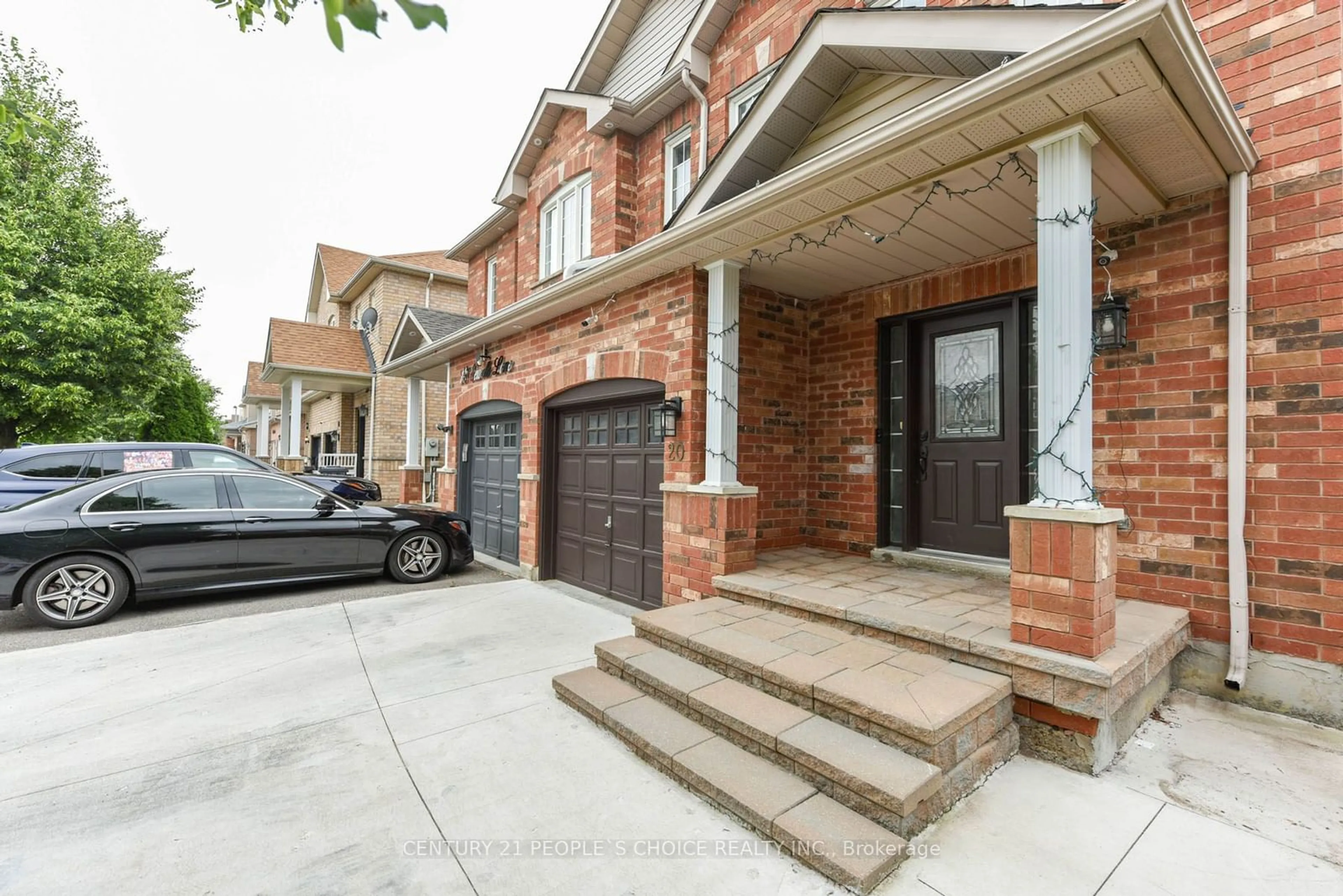 Home with brick exterior material for 20 Sewells Lane, Brampton Ontario L7A 3A1