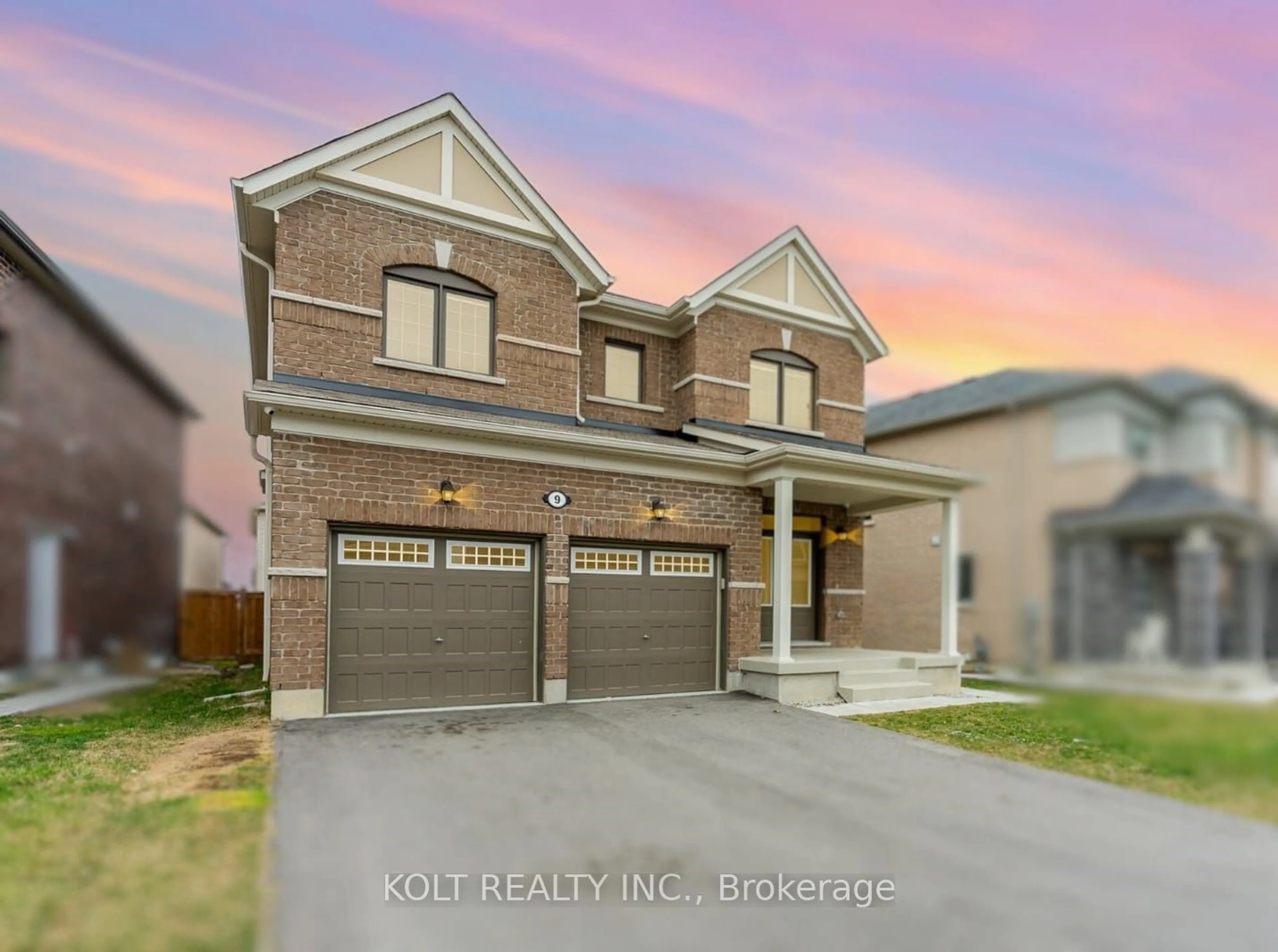 Frontside or backside of a home for 9 Herrick Dr, Brampton Ontario L7A 5G2
