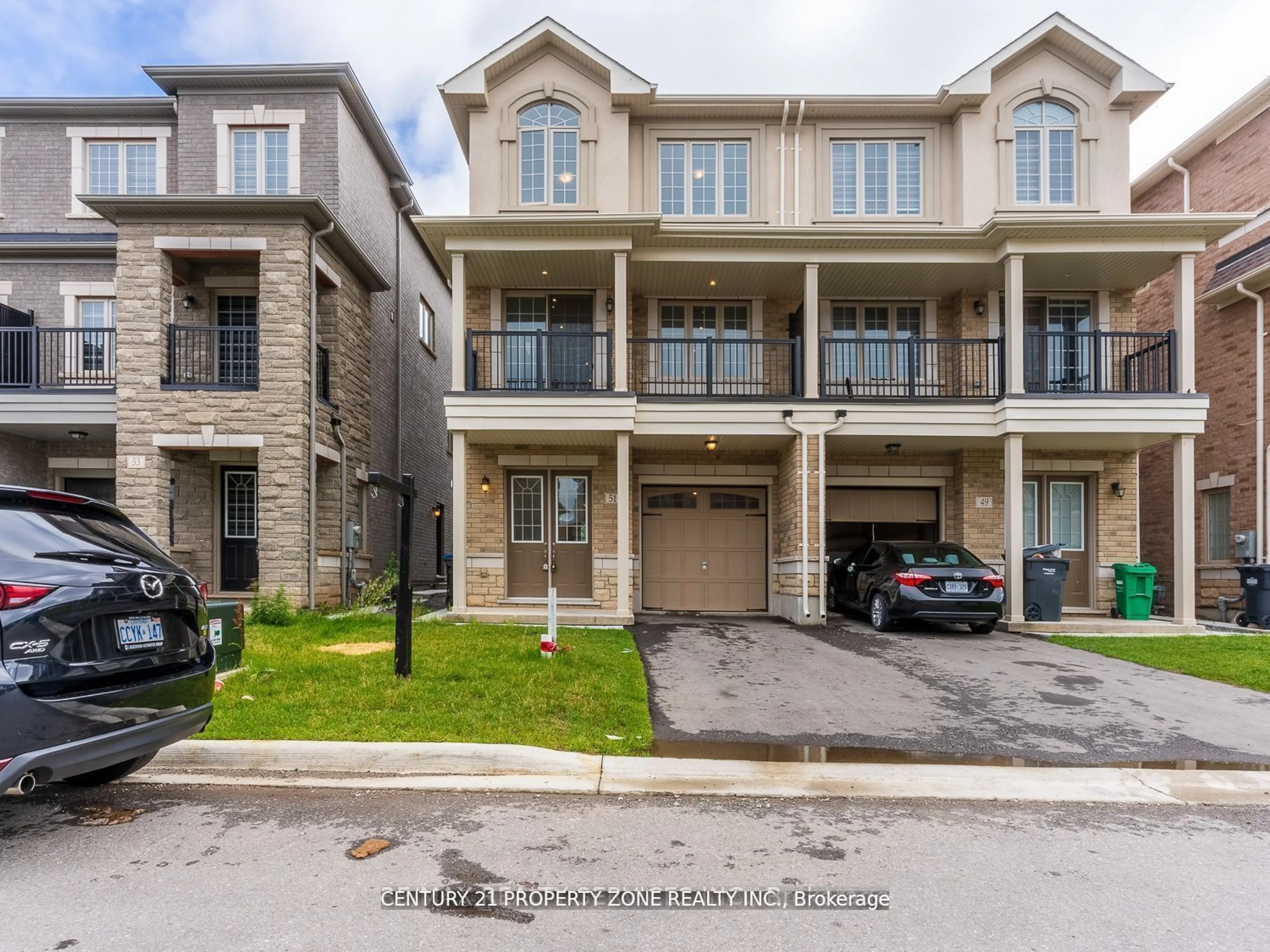 A pic from exterior of the house or condo for 25 Hashmi Pl, Brampton Ontario L6Y 0H8