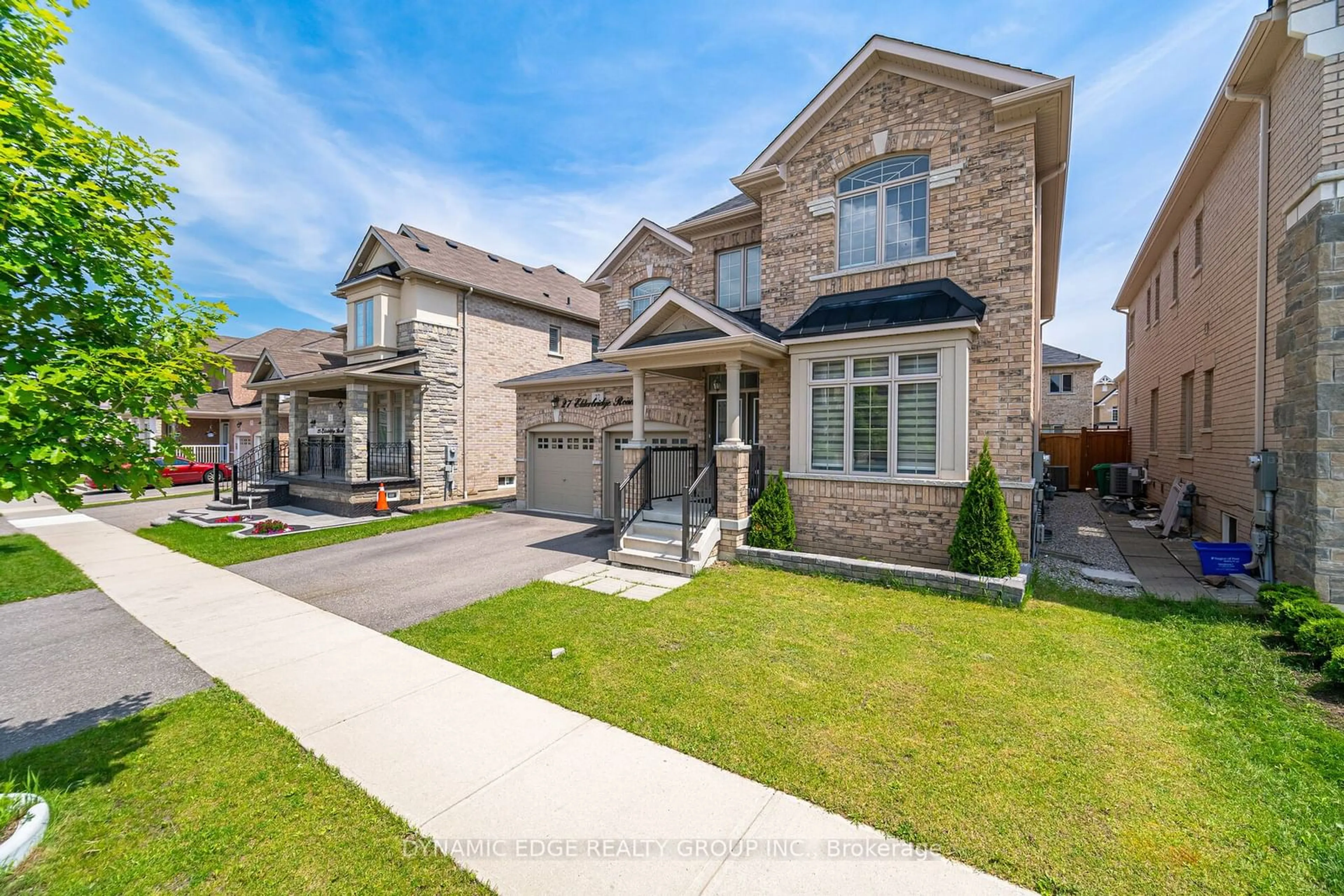 Frontside or backside of a home for 27 Elderbridge Rd, Brampton Ontario L6P 4G5